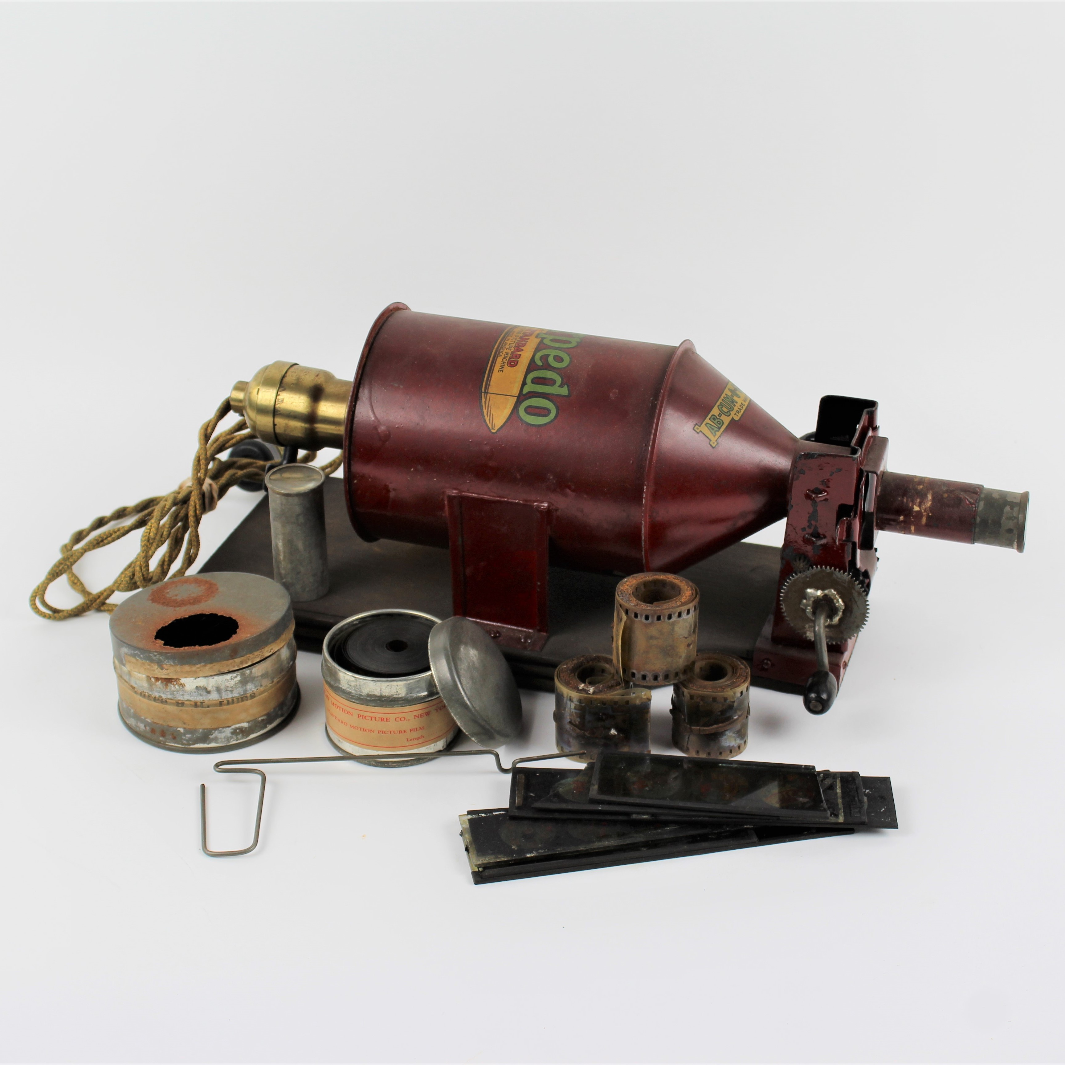 Antique "Torpedo Moving Picture Machine" Circa Early 1900s