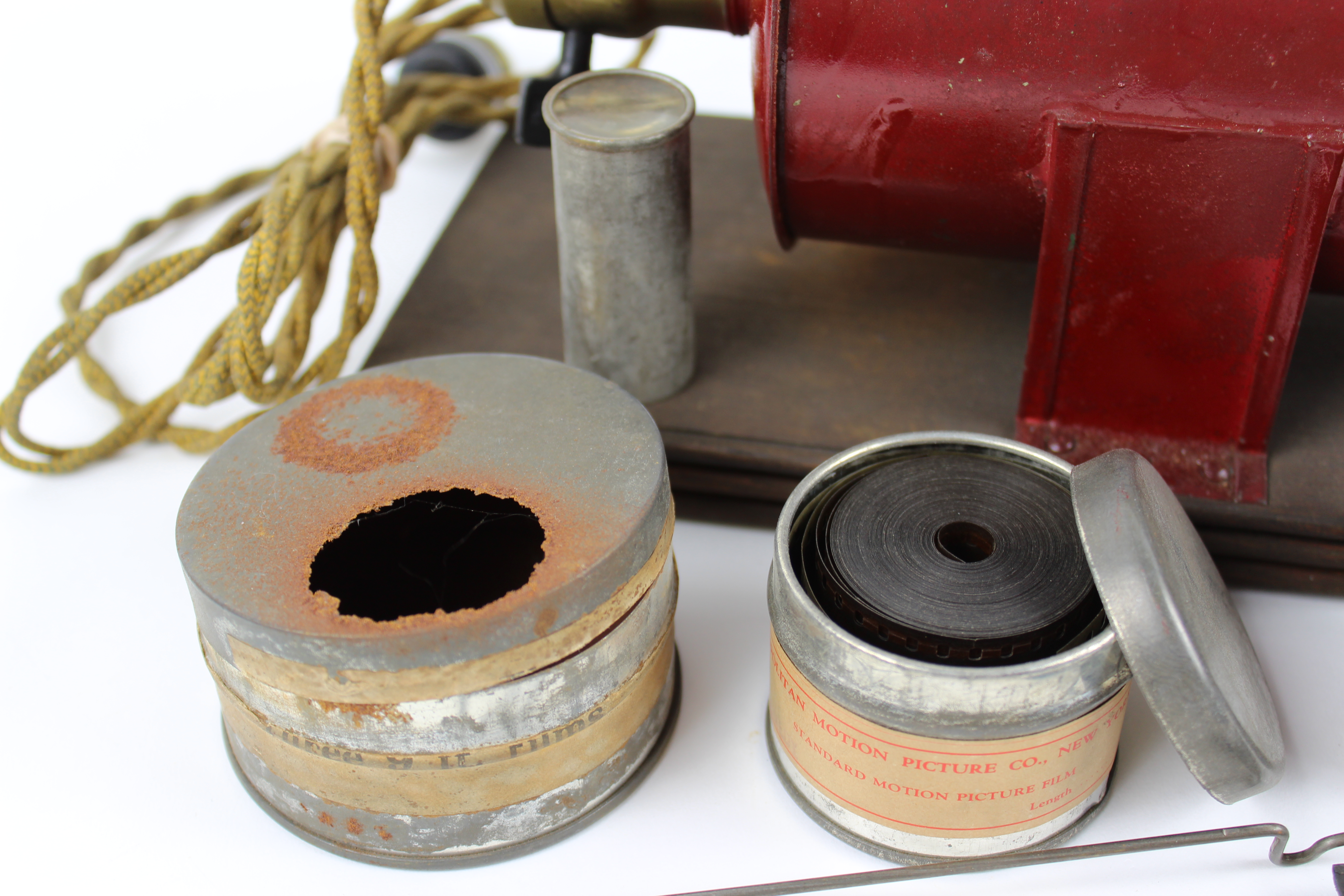 Antique "Torpedo Moving Picture Machine" Circa Early 1900s