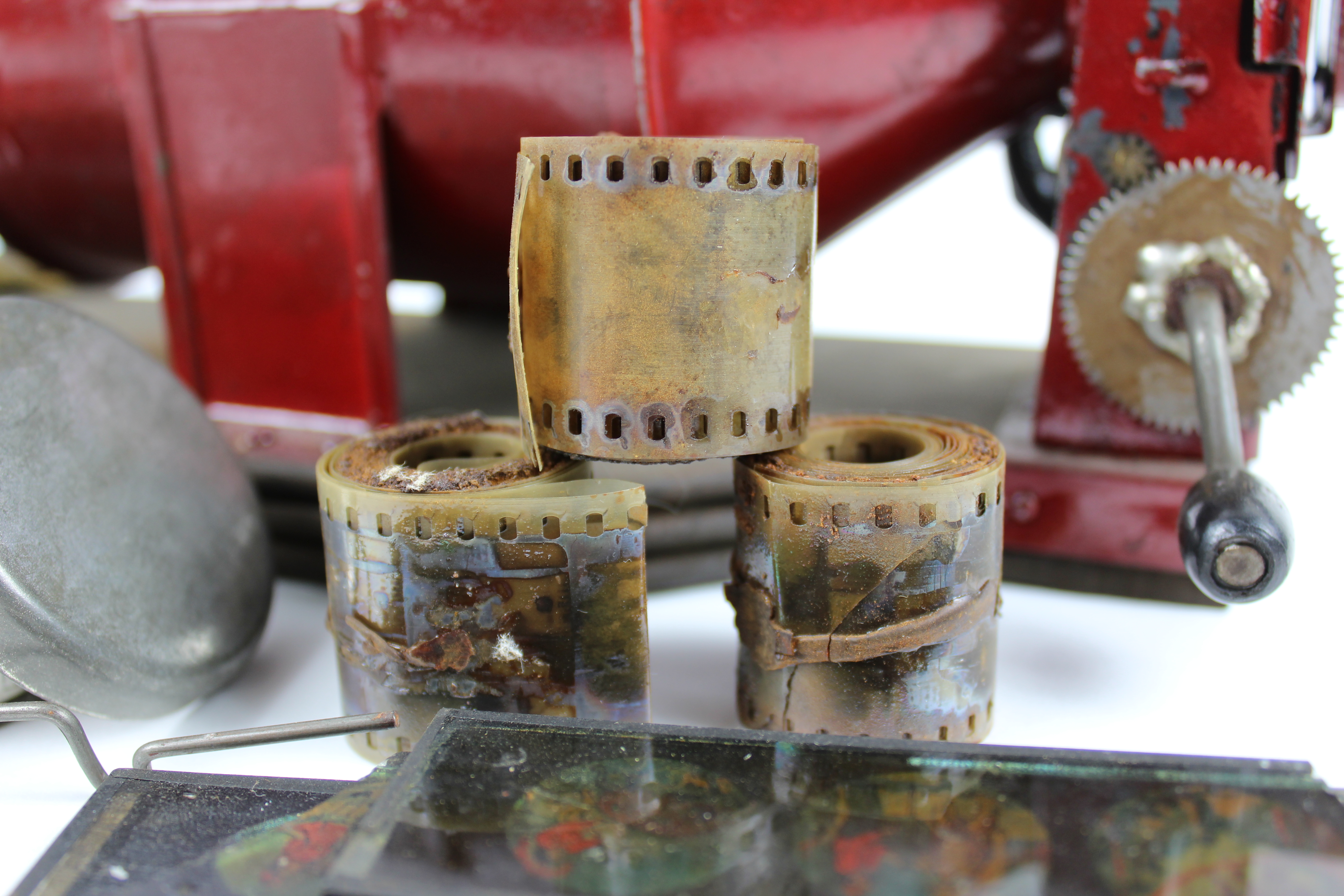 Antique "Torpedo Moving Picture Machine" Circa Early 1900s