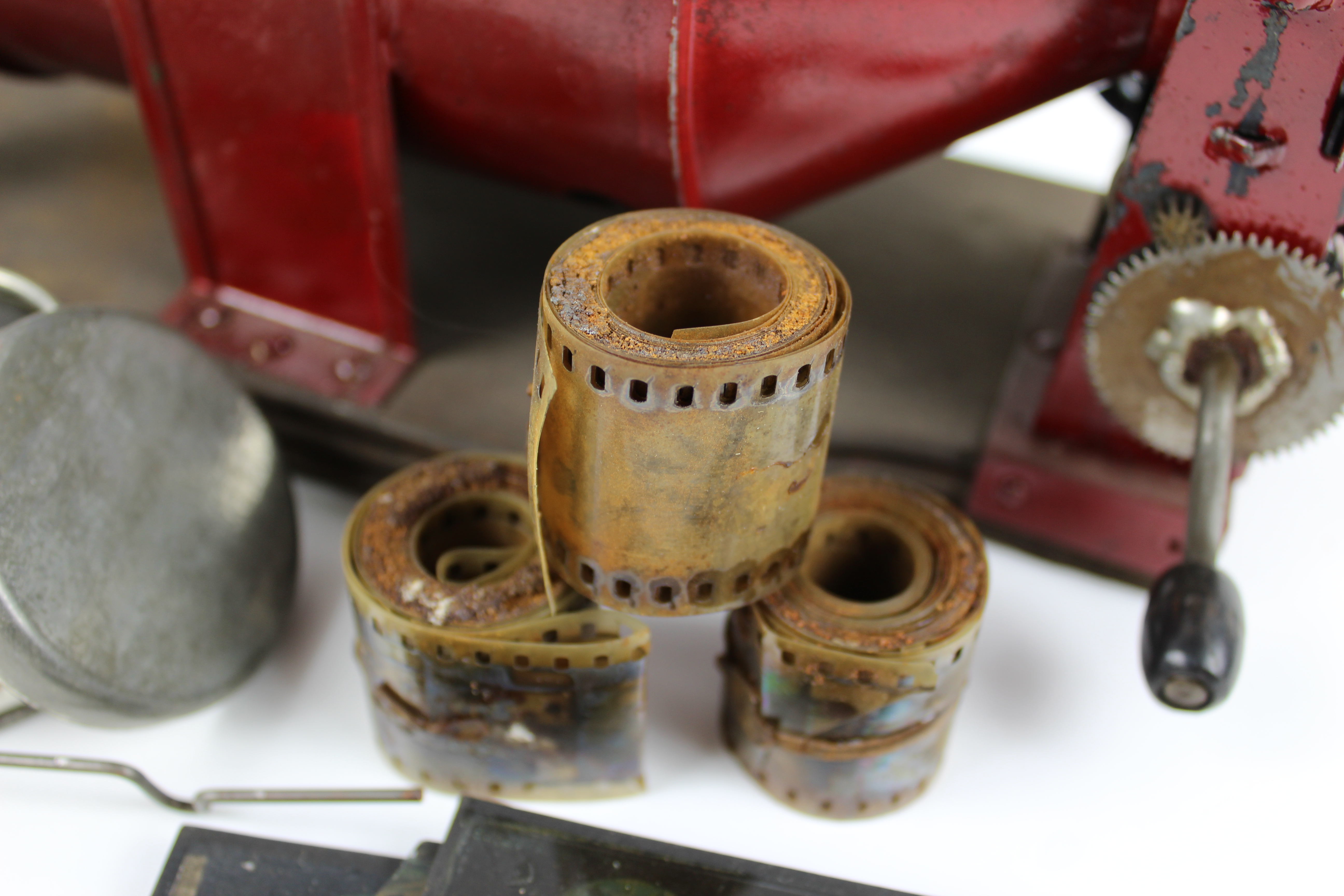 Antique "Torpedo Moving Picture Machine" Circa Early 1900s