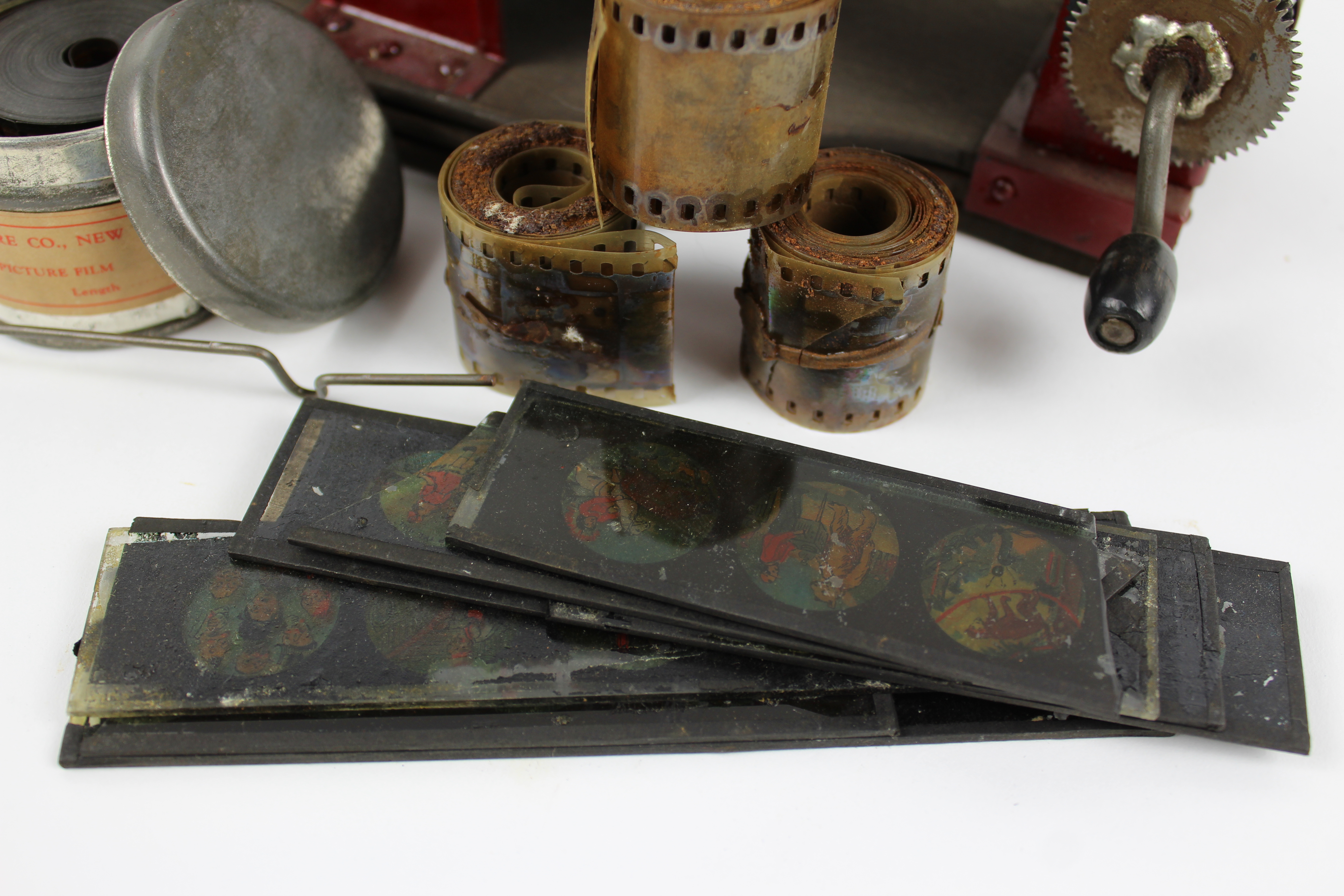 Antique "Torpedo Moving Picture Machine" Circa Early 1900s