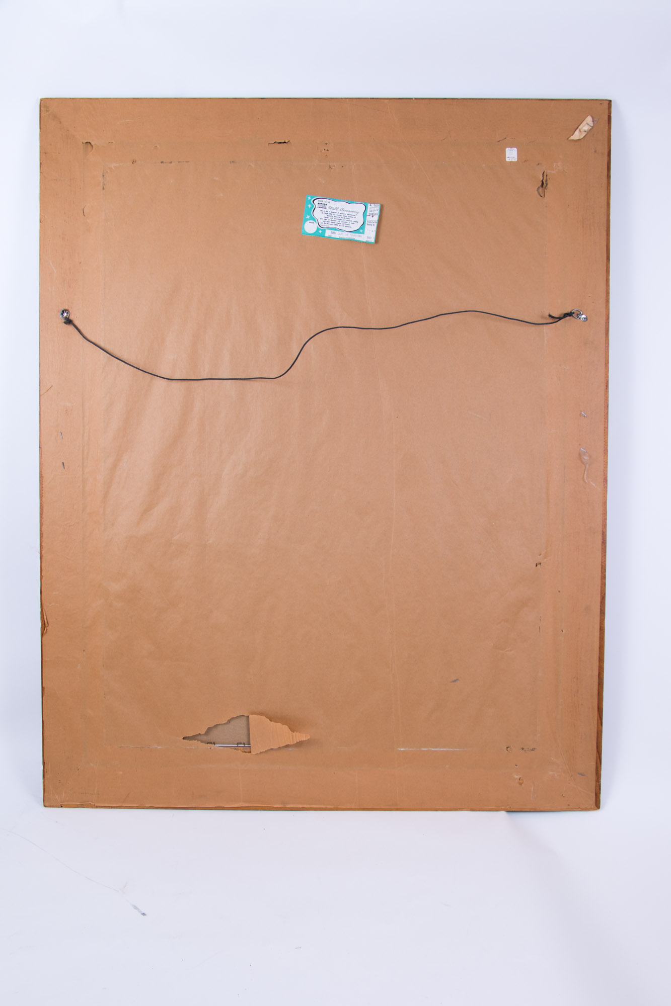 Offset Lithographic Reproduction on Canvas after Hubert Robert "The Fountains"