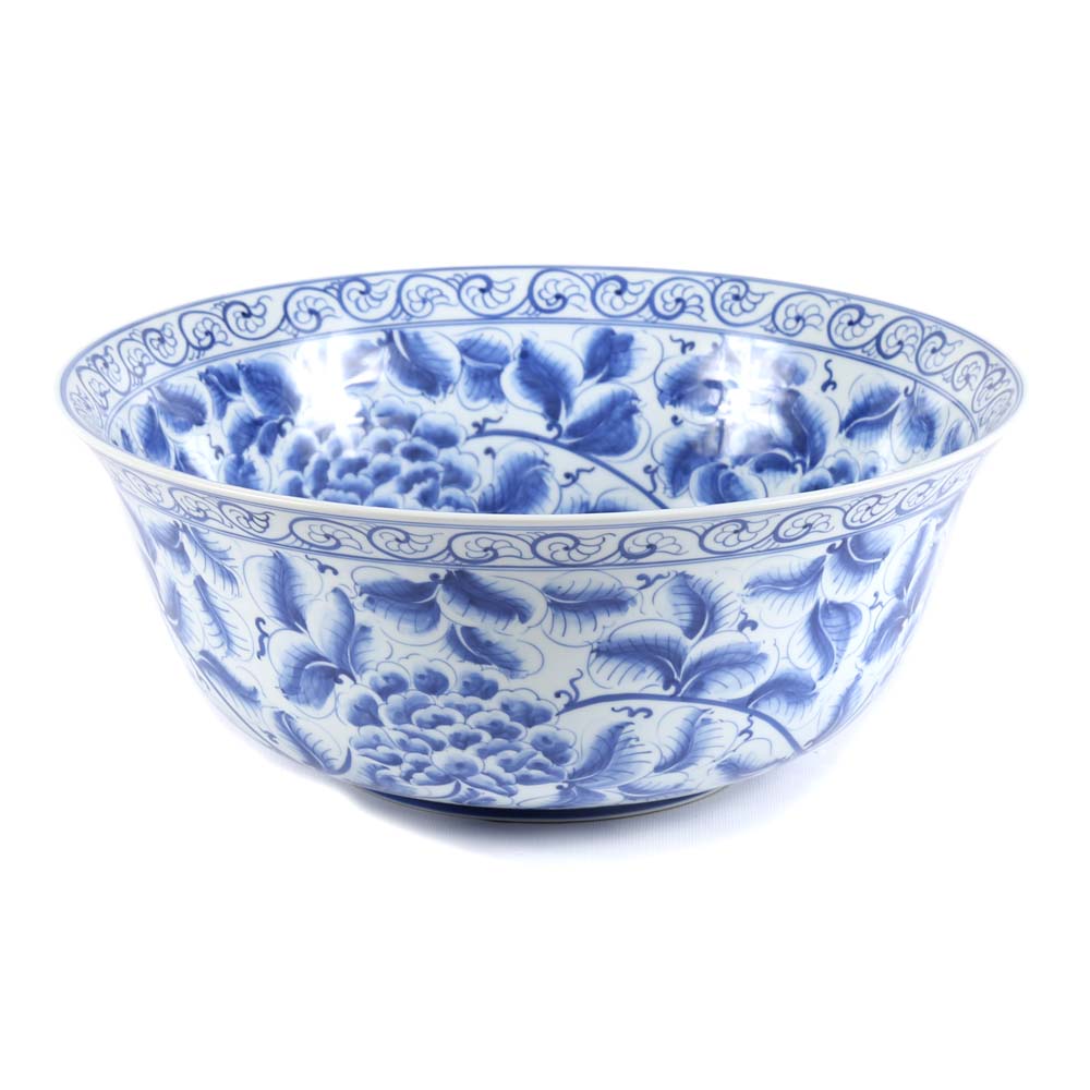 Blue and White Ceramic Bowl