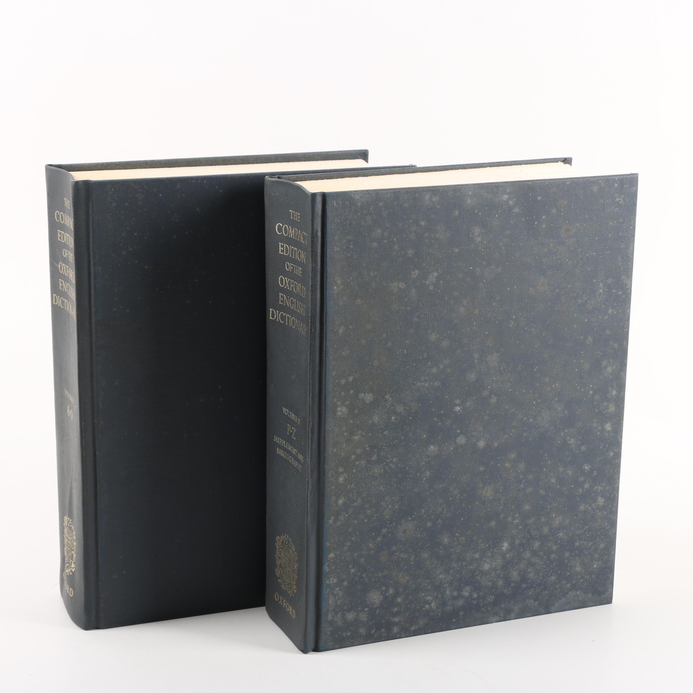 1979 Compact Oxford English Dictionary