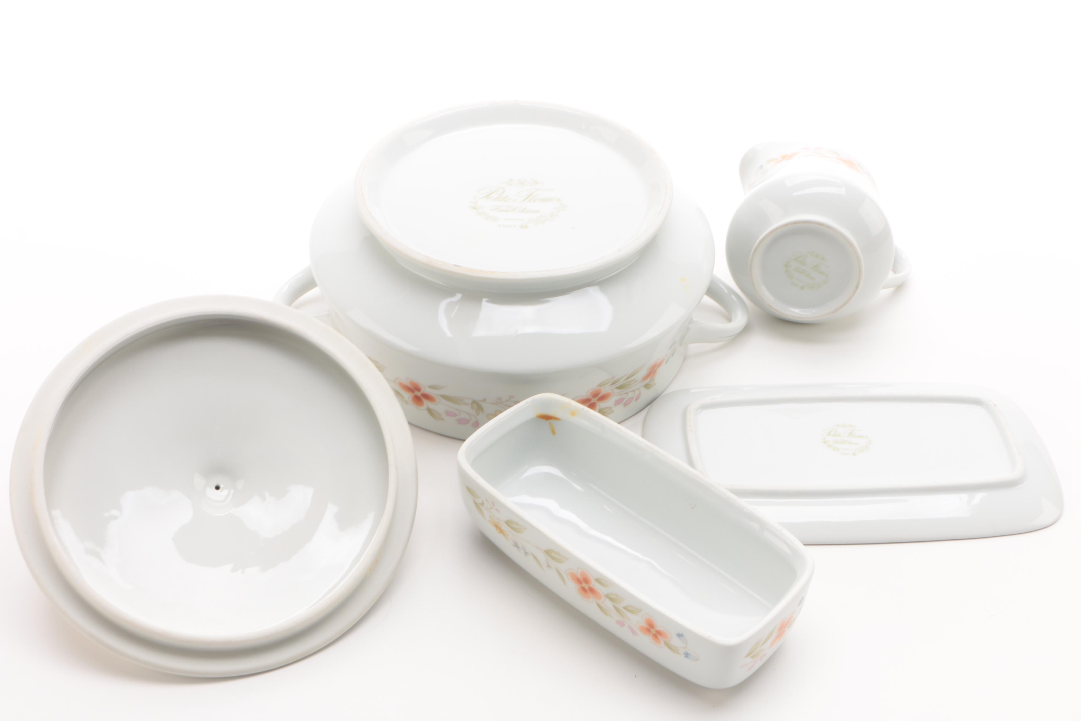 Fine China of Japan "Petite Flowers" Porcelain Dinnerware