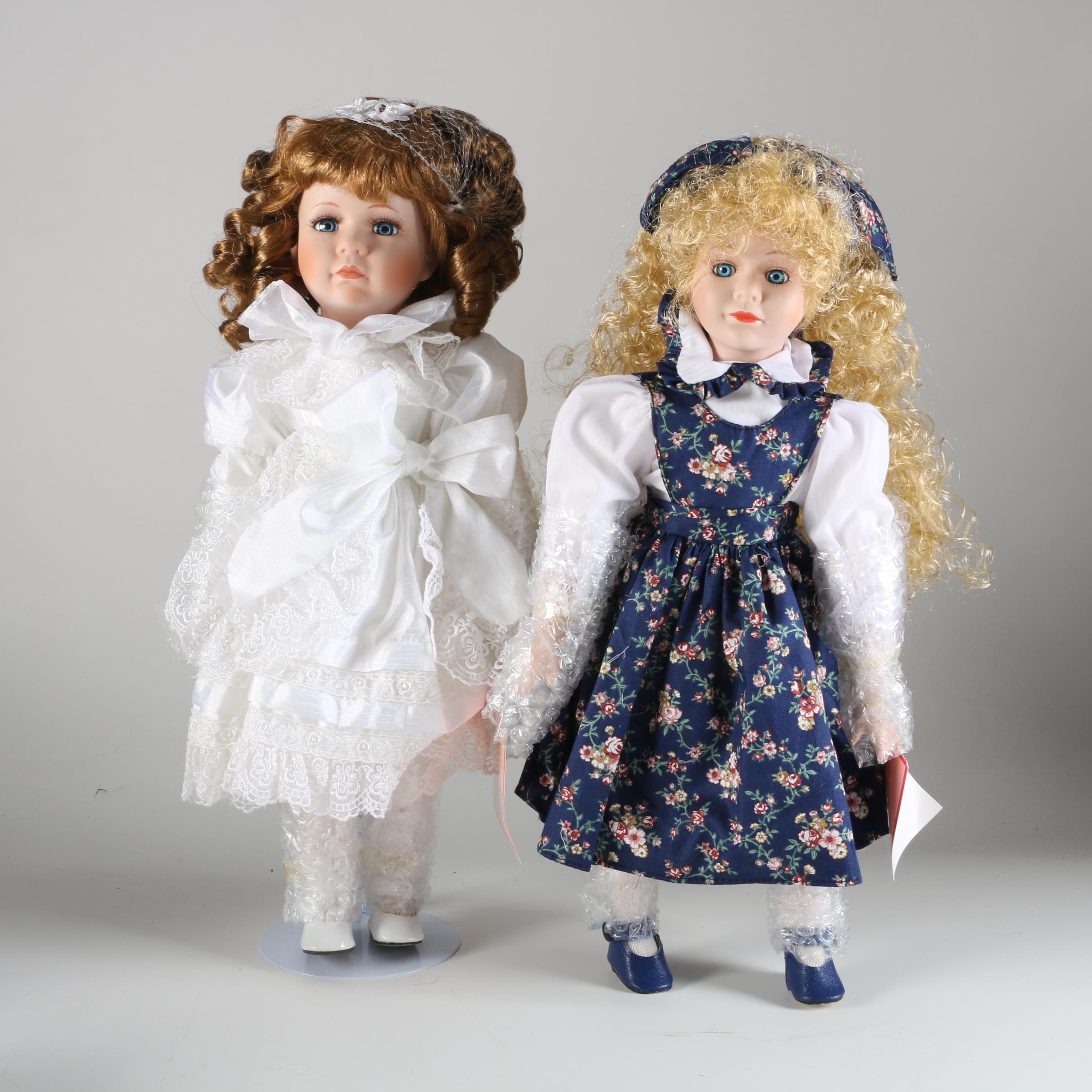 Design Debut Porcelain Dolls Featuring "Daisy"