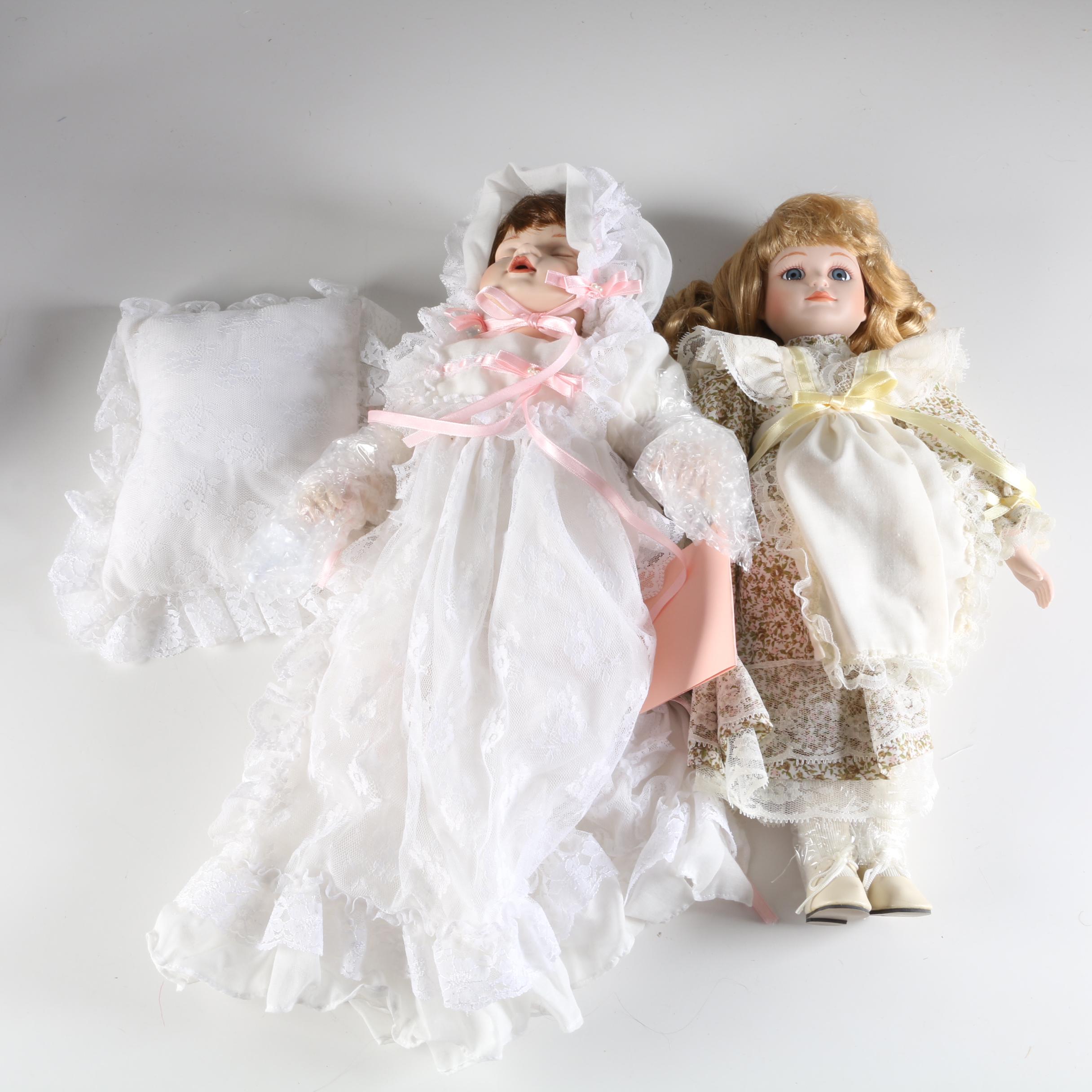 Design Debut Porcelain Dolls Featuring "Daisy"