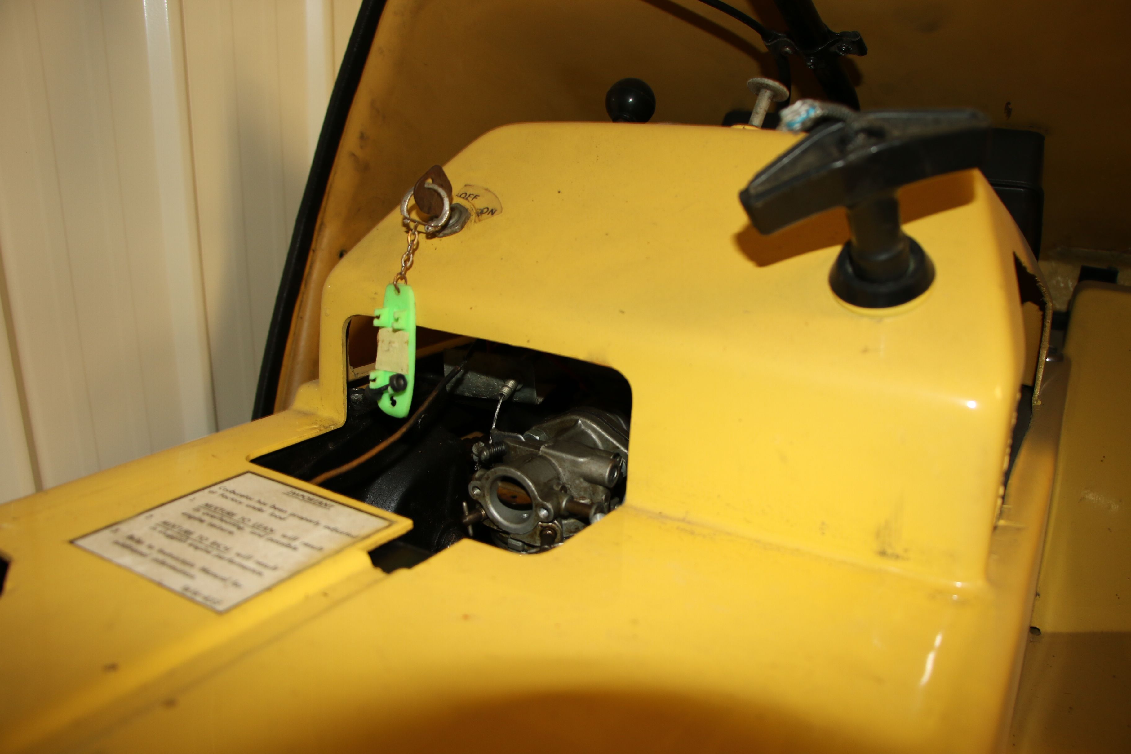 1970s Yard-Man Sno Cub Snowmobile