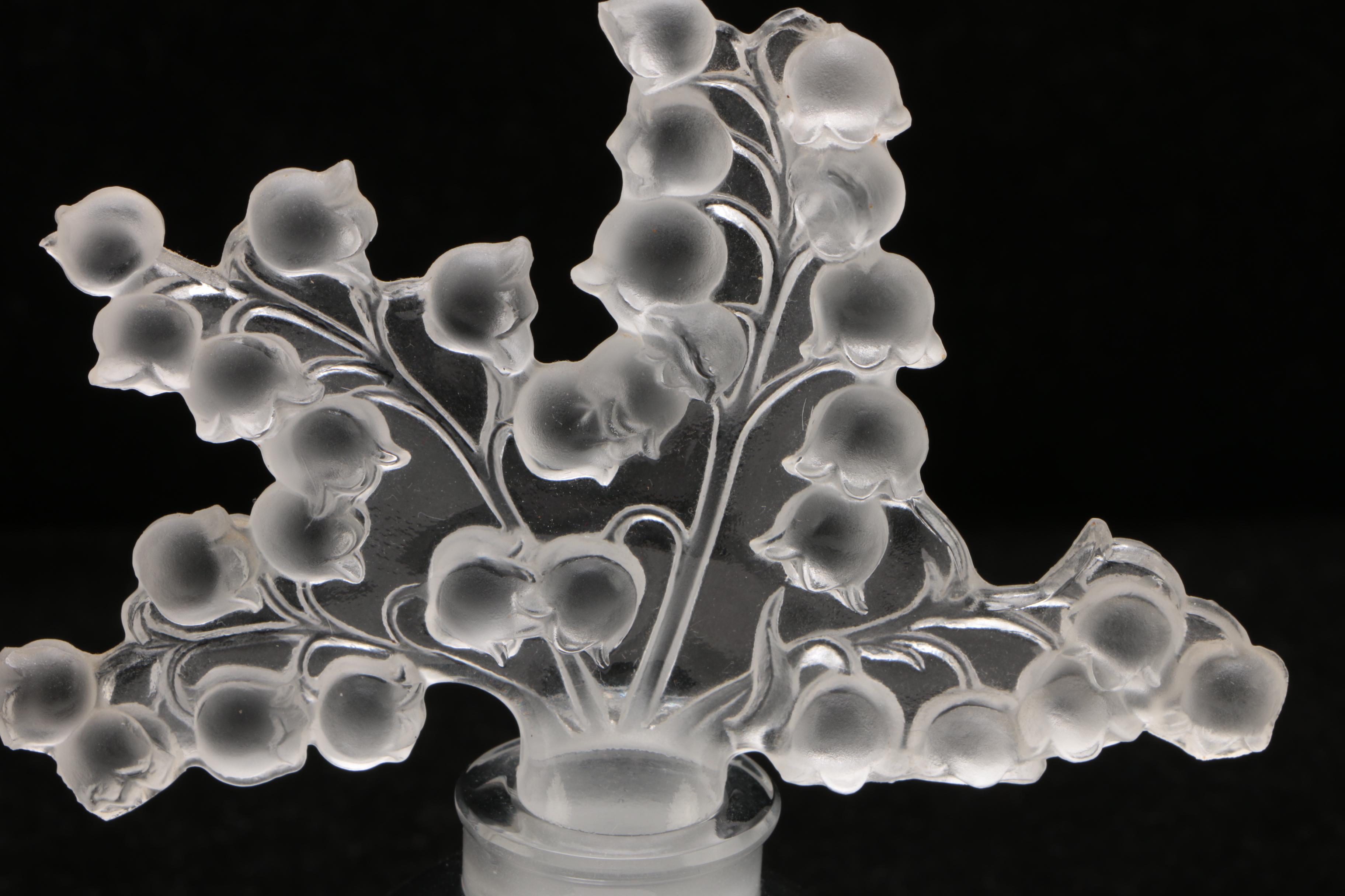 Lalique "Clairefontaine" Crystal Perfume Bottle