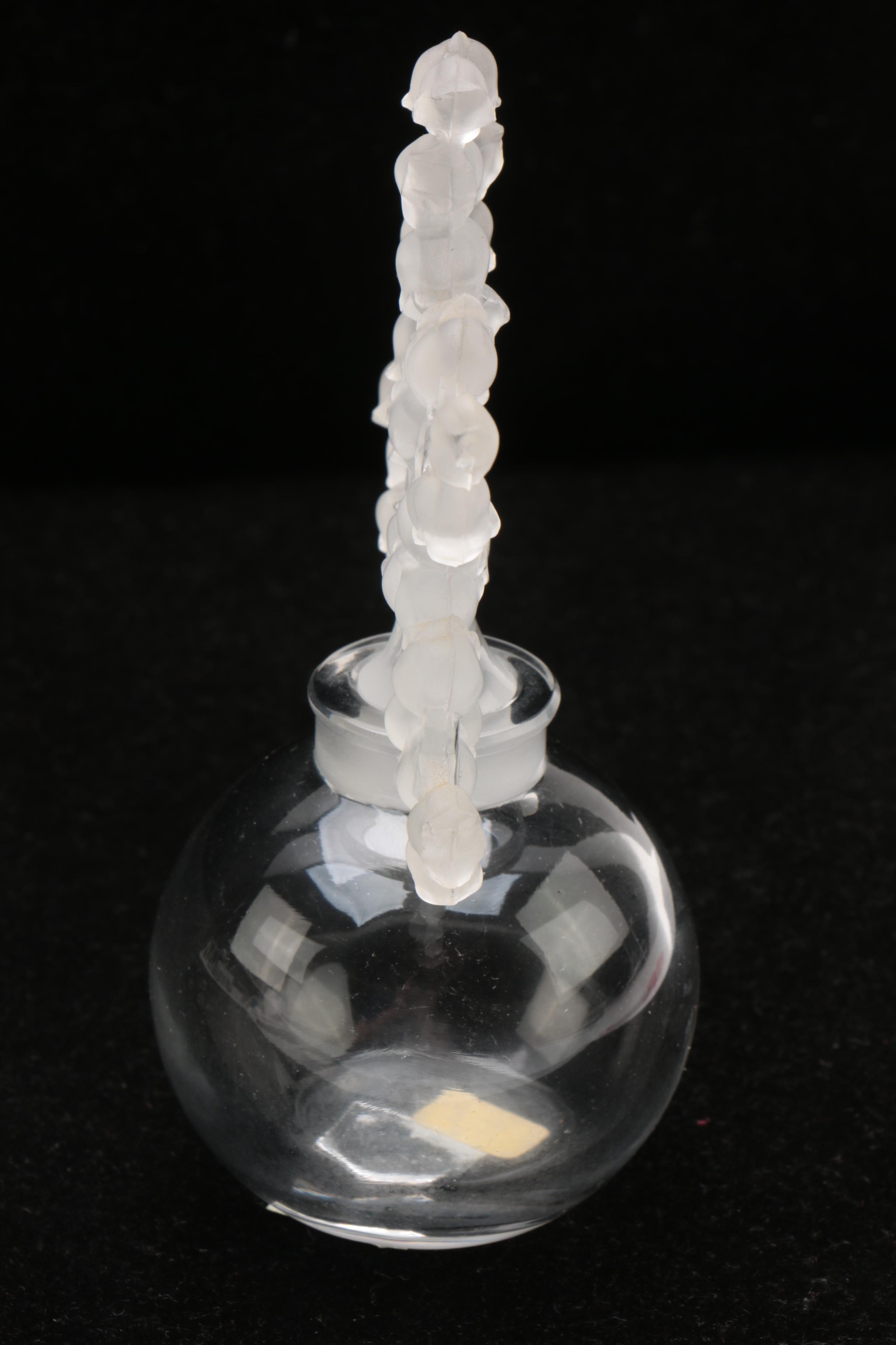 Lalique "Clairefontaine" Crystal Perfume Bottle