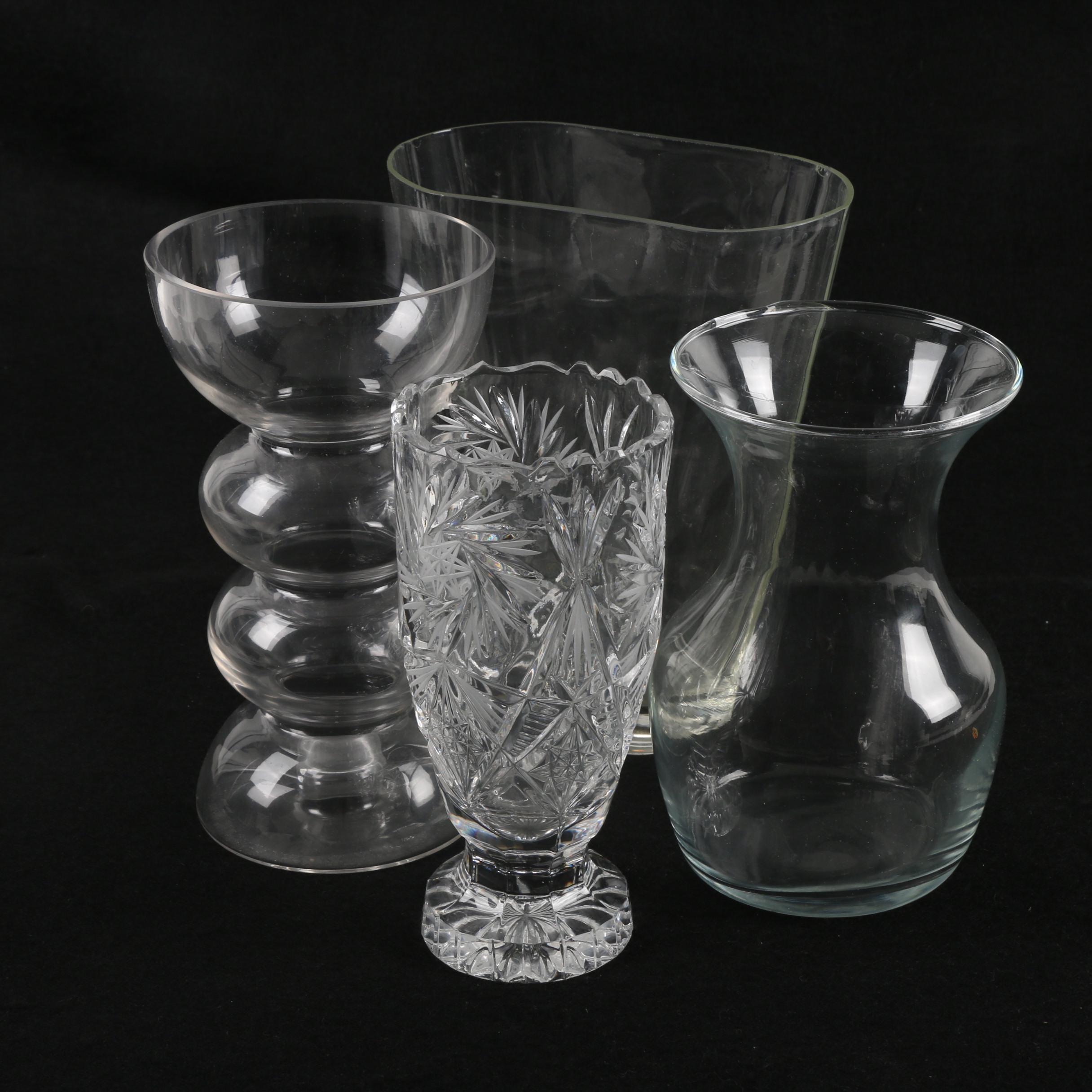 Crystal and Glass Vases