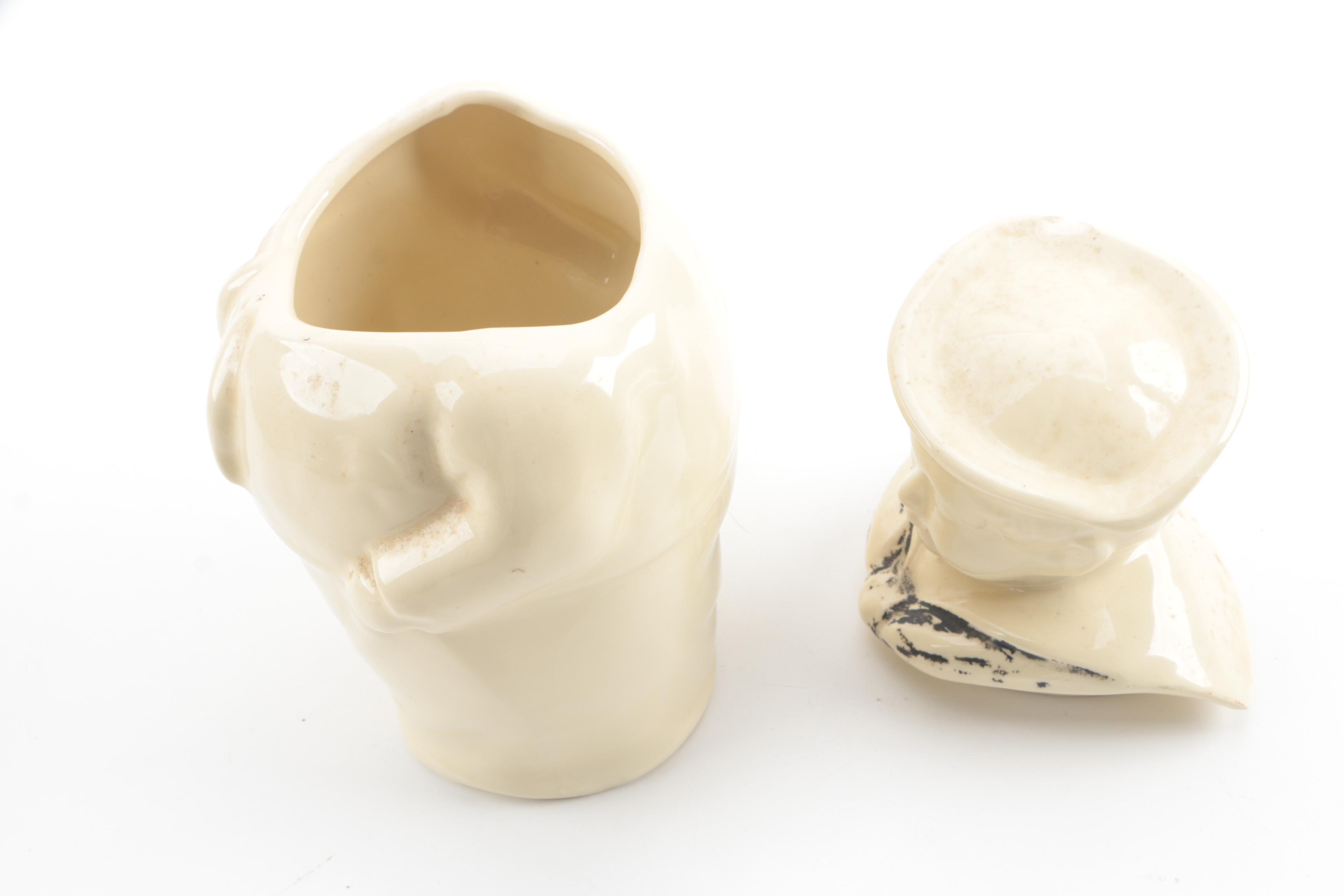 Vintage Shawnee Pottery Sailor Cookie Jar