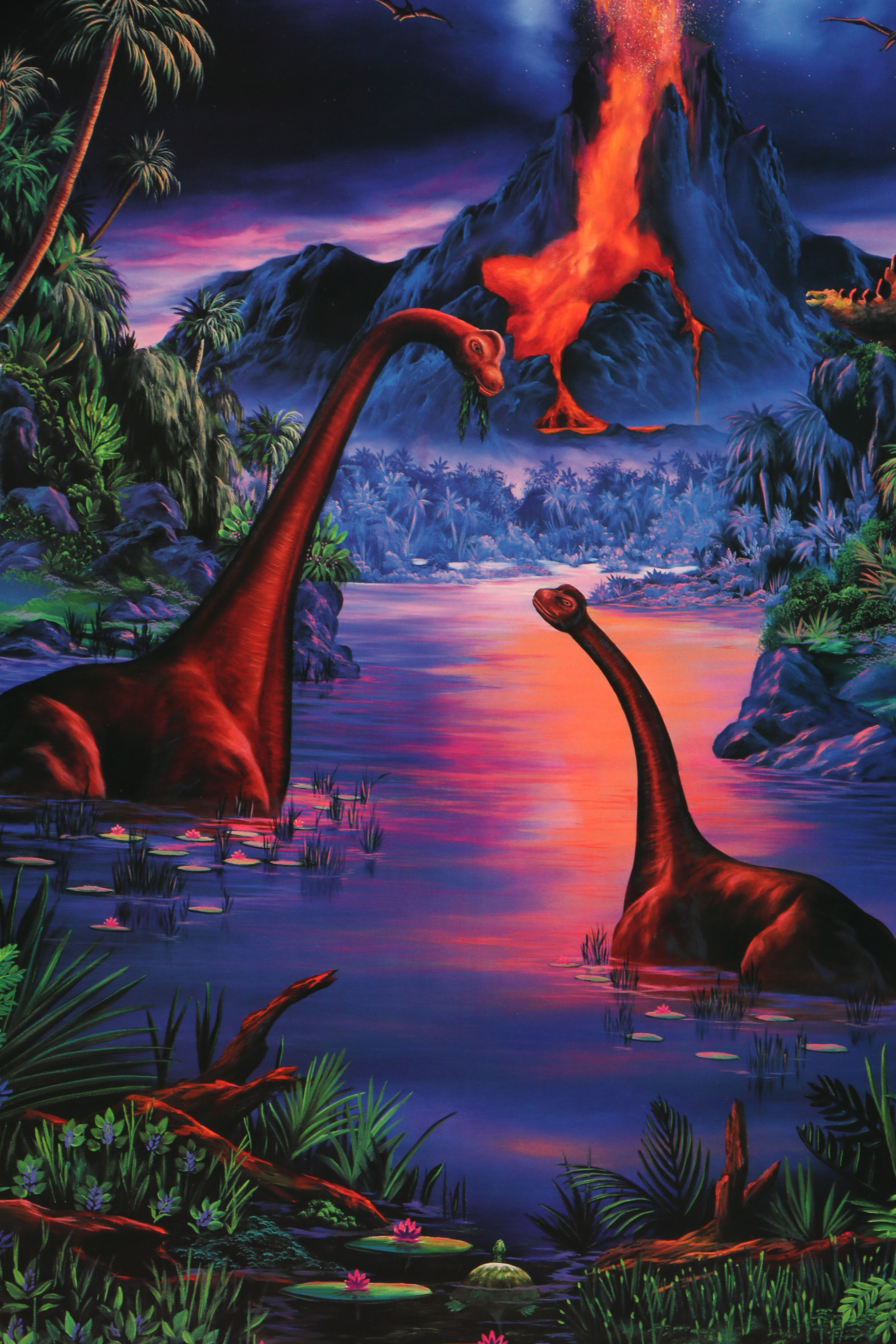 Offset Lithograph After Eric Van Raemdonck "Living Legends"