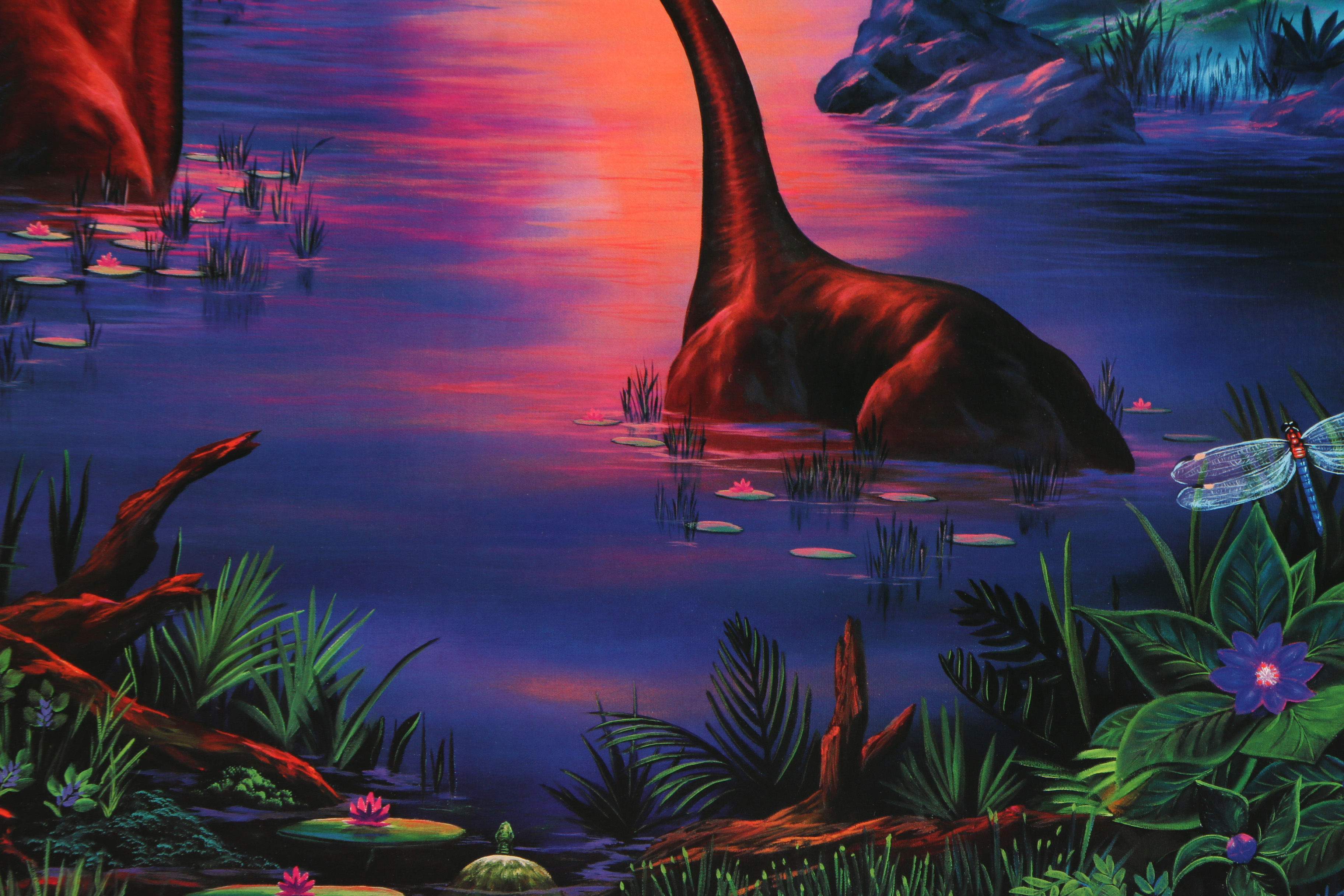 Offset Lithograph After Eric Van Raemdonck "Living Legends"