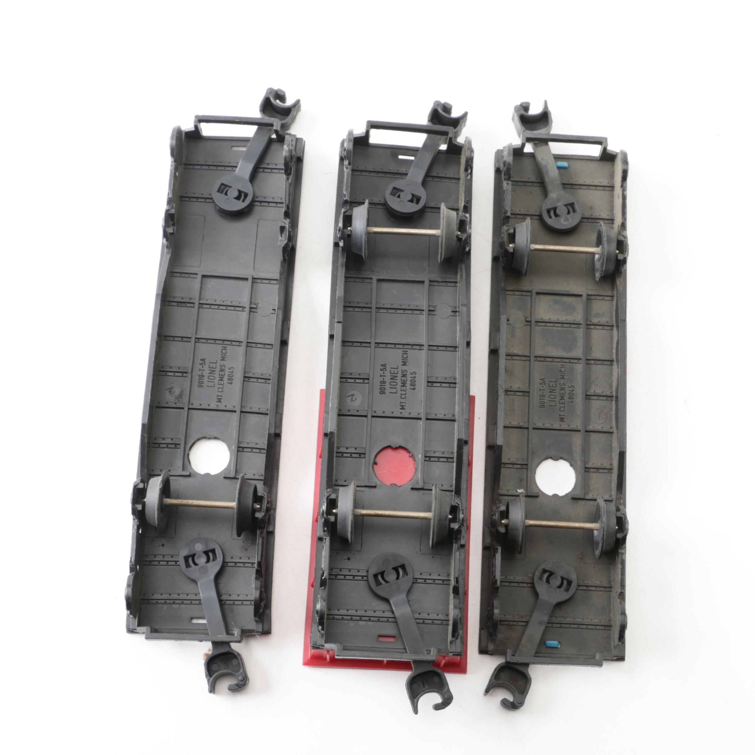 Vintage Lionel Flatbed Rail Cars