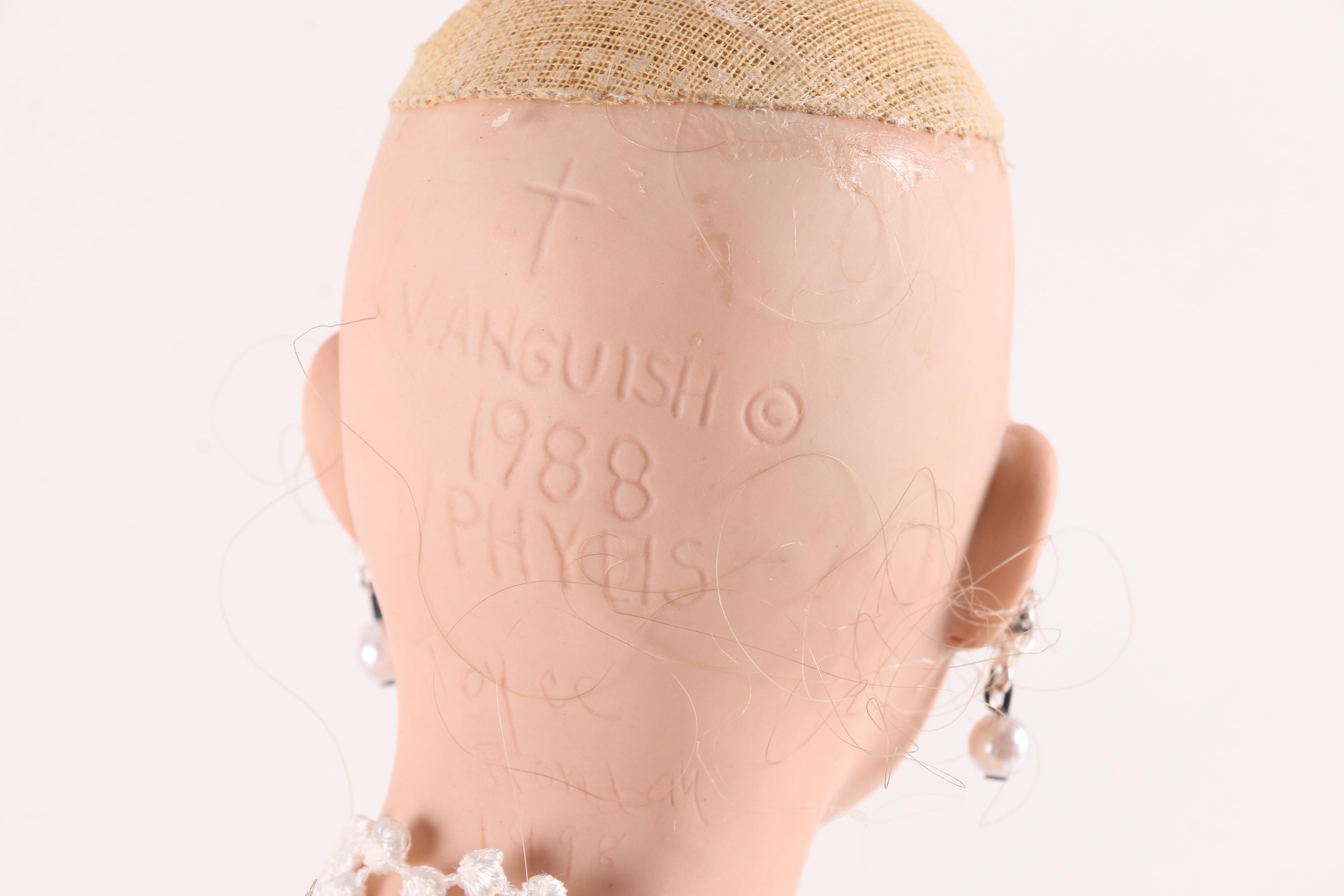 Porcelain Bride Dolls Including 1988 "Phylis" by Vickie Anguish