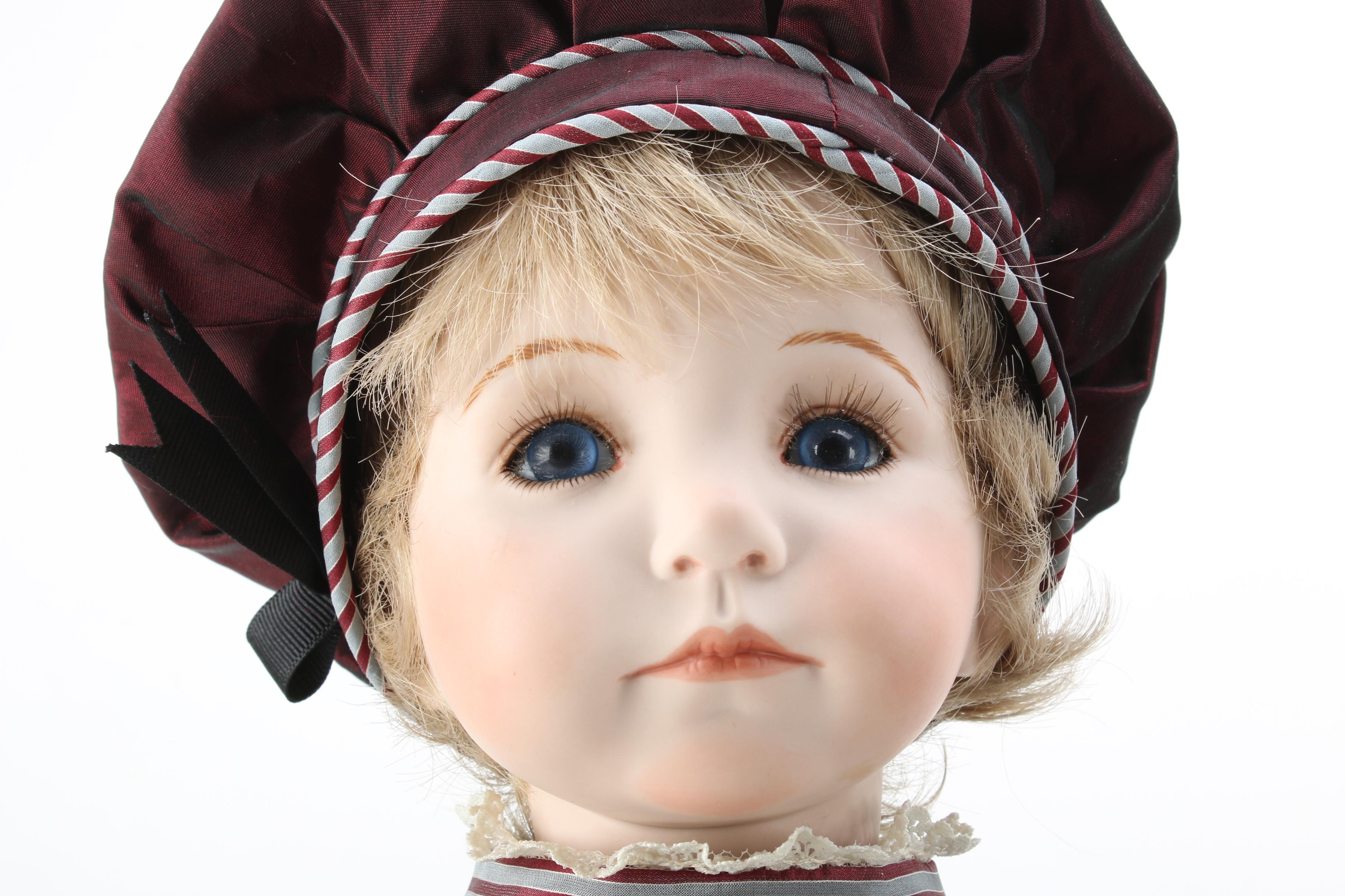 Joyce Rondeau and Dianna Effner Signed Porcelain Dolls