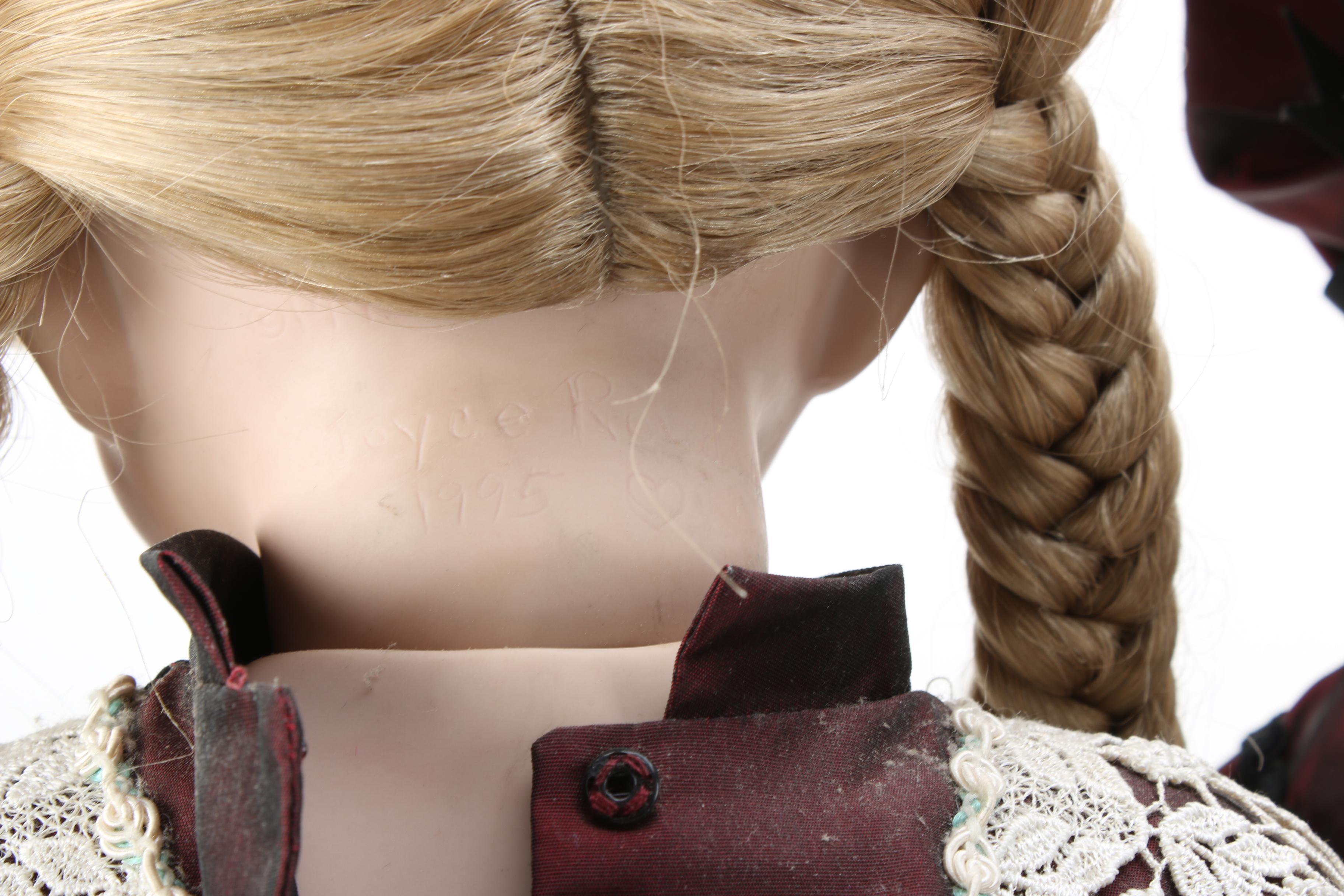 Joyce Rondeau and Dianna Effner Signed Porcelain Dolls