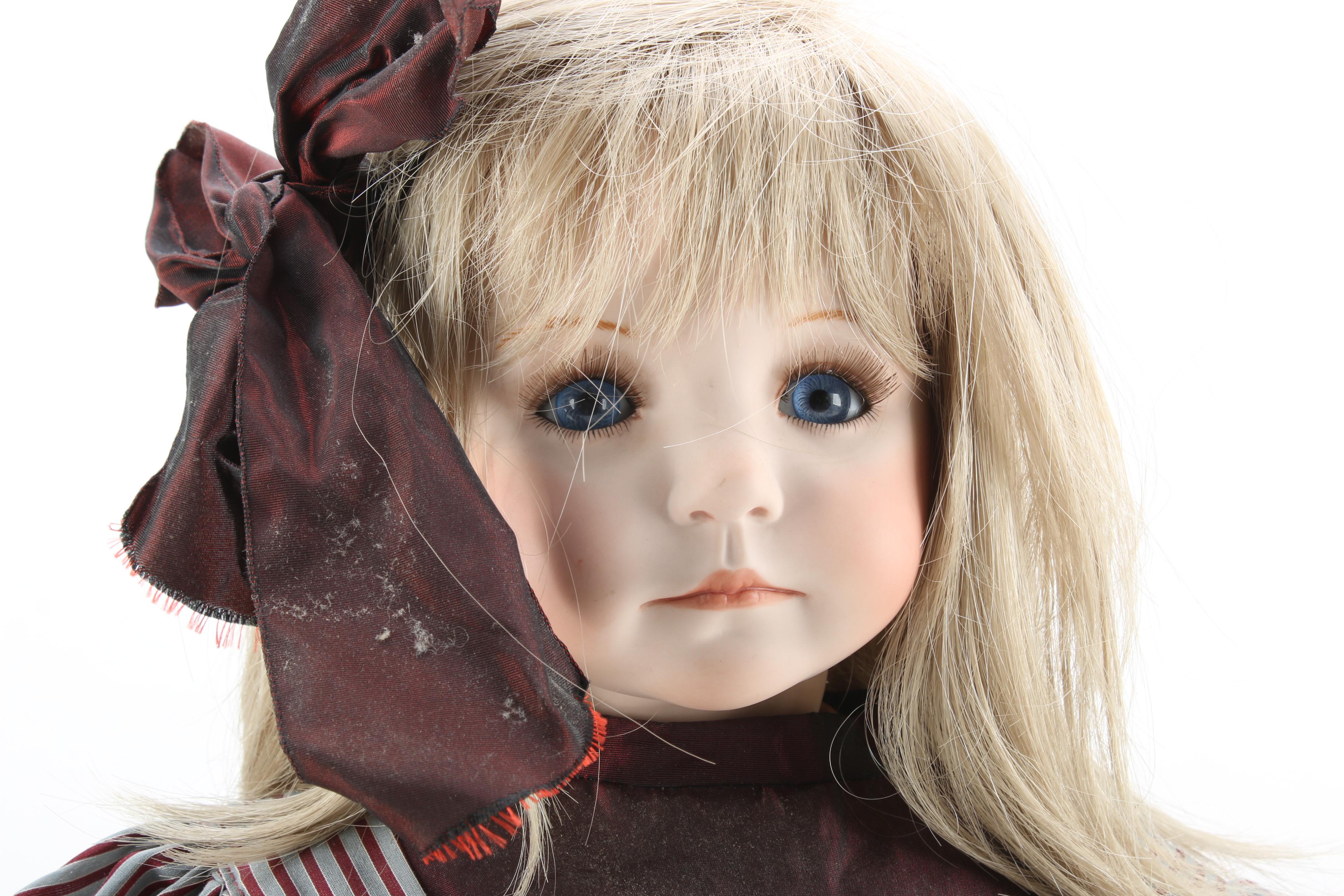 Joyce Rondeau and Dianna Effner Signed Porcelain Dolls