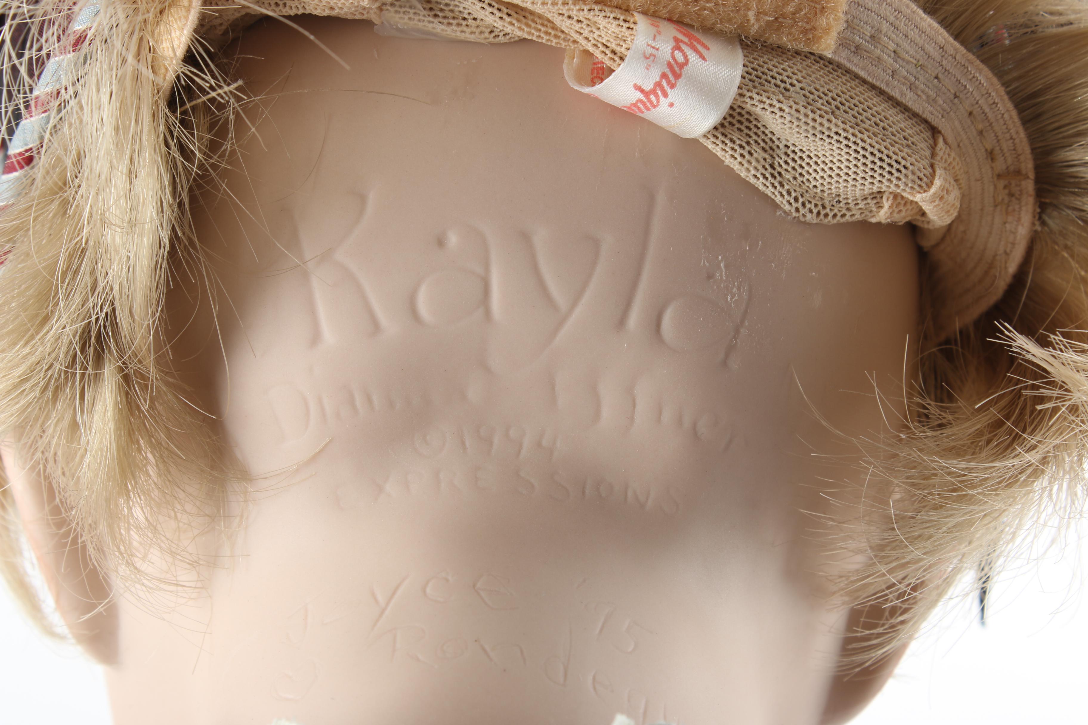 Joyce Rondeau and Dianna Effner Signed Porcelain Dolls