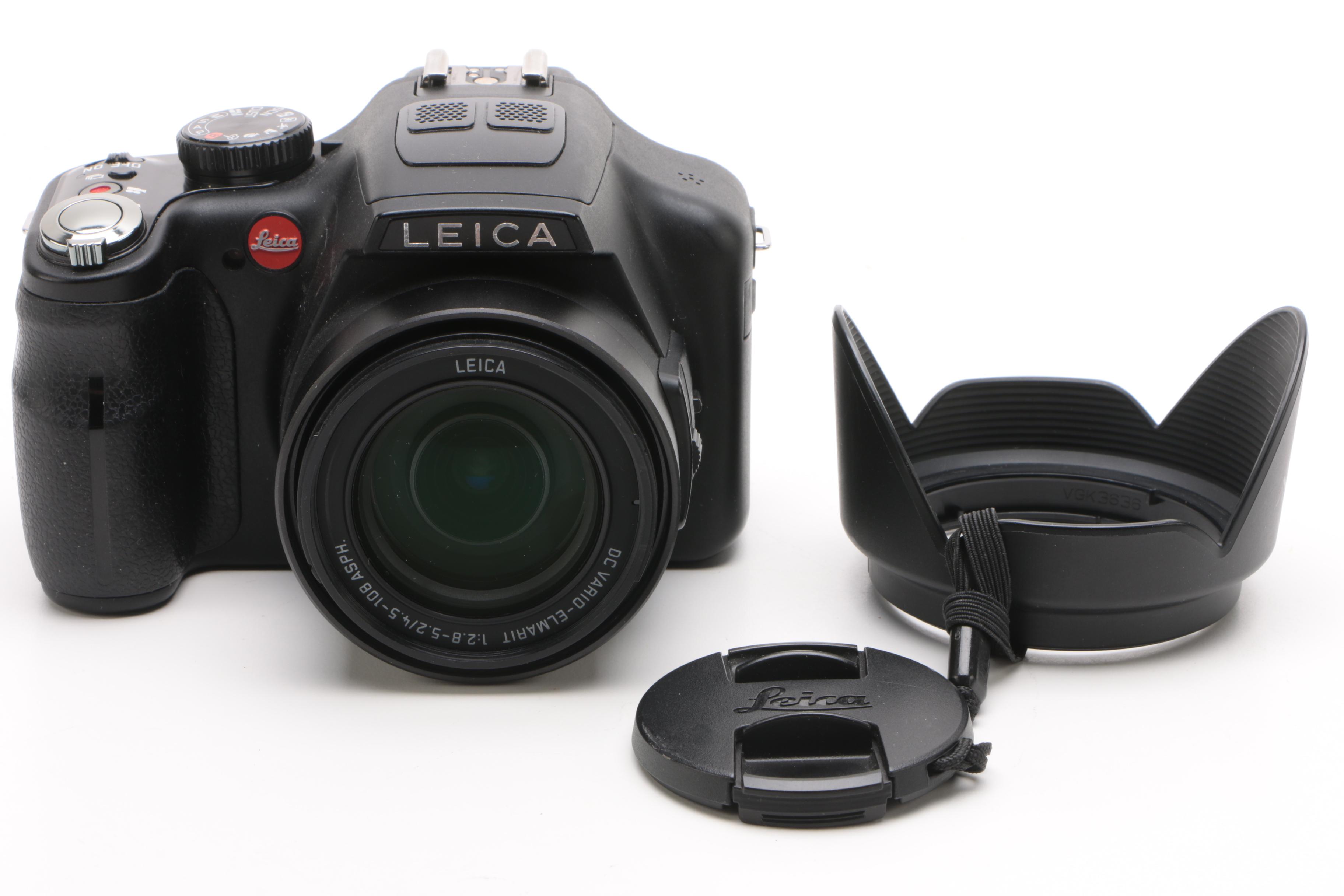 Leica V-LUX 3 12.1-Megapixel CMOS Digital Camera with Accessories and Box