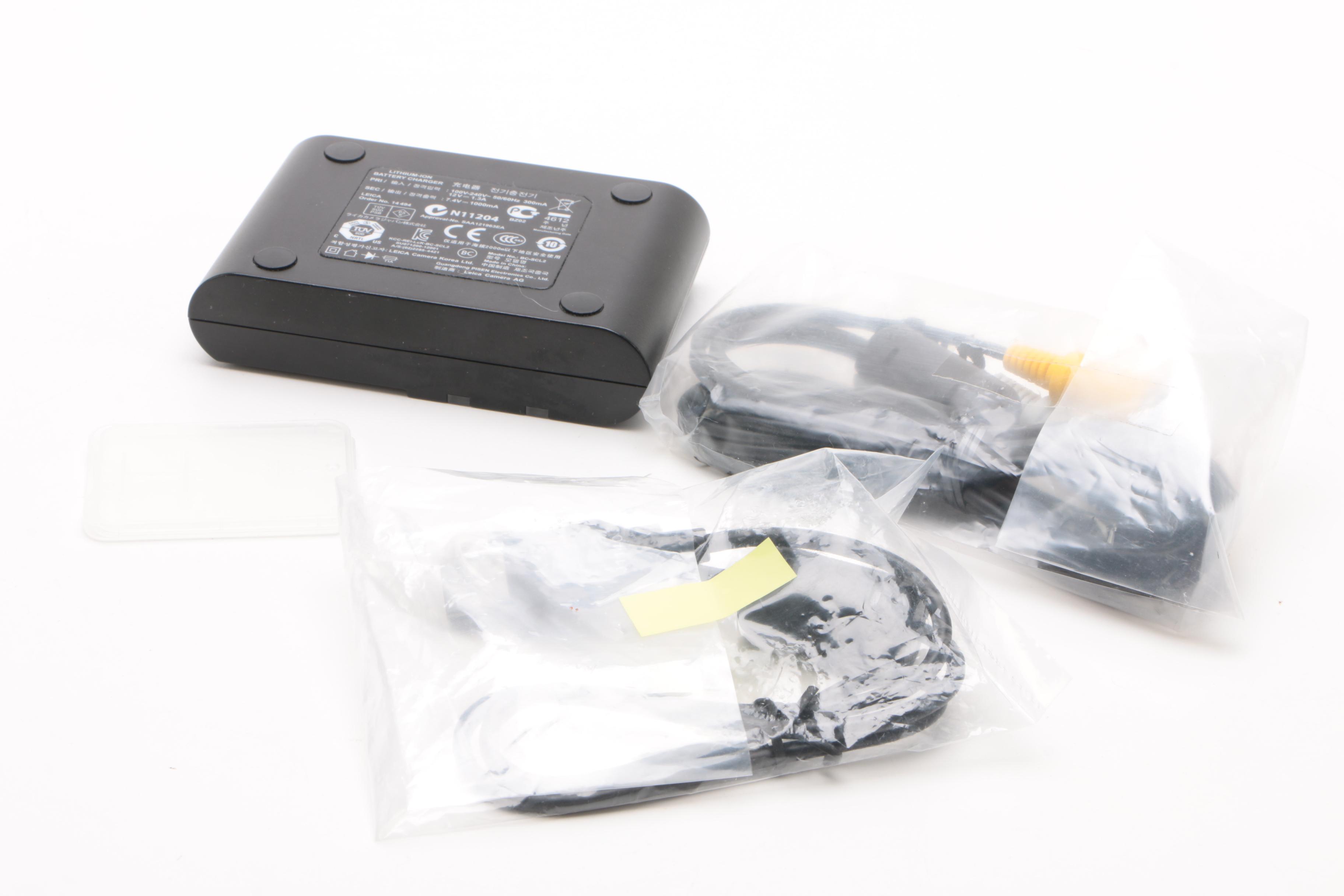 Leica V-LUX 3 12.1-Megapixel CMOS Digital Camera with Accessories and Box