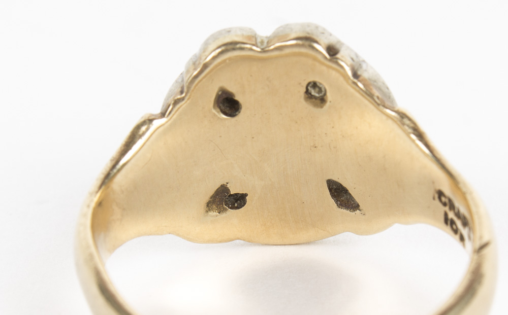10K Yellow Gold 32 Degree Masonic Ring