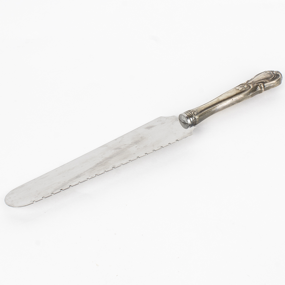 Web Silver Co. Sterling Handled Cake Knife with Stainless Steel Blade