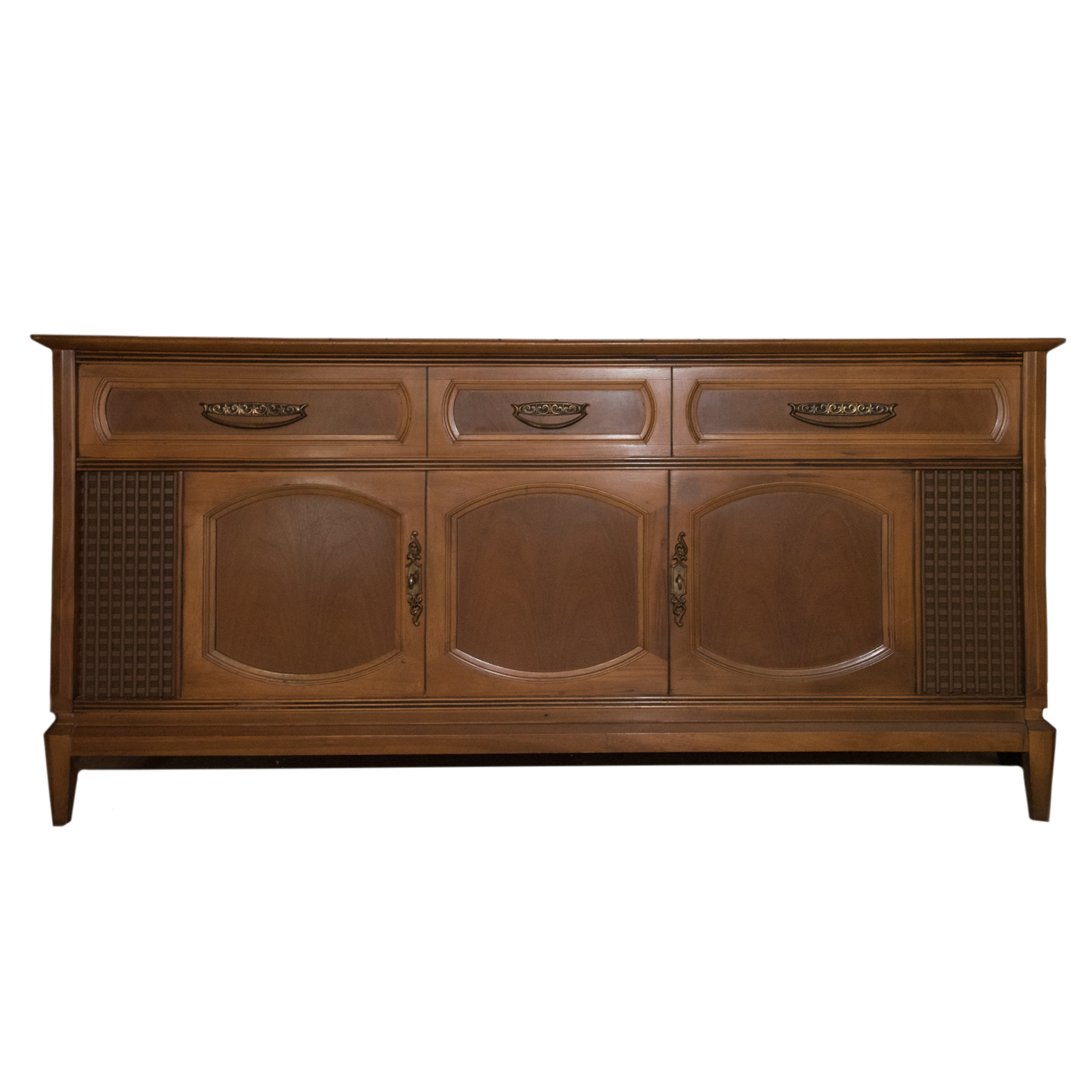 Vintage Magnavox Micromatic Maple Cabinet Stereo