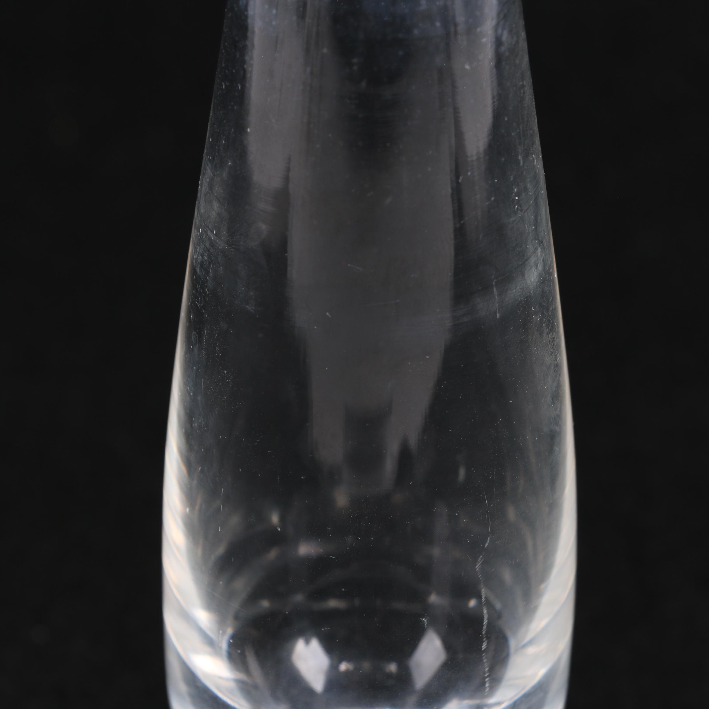 Steuben Glass "Teardrop" Bud Vase