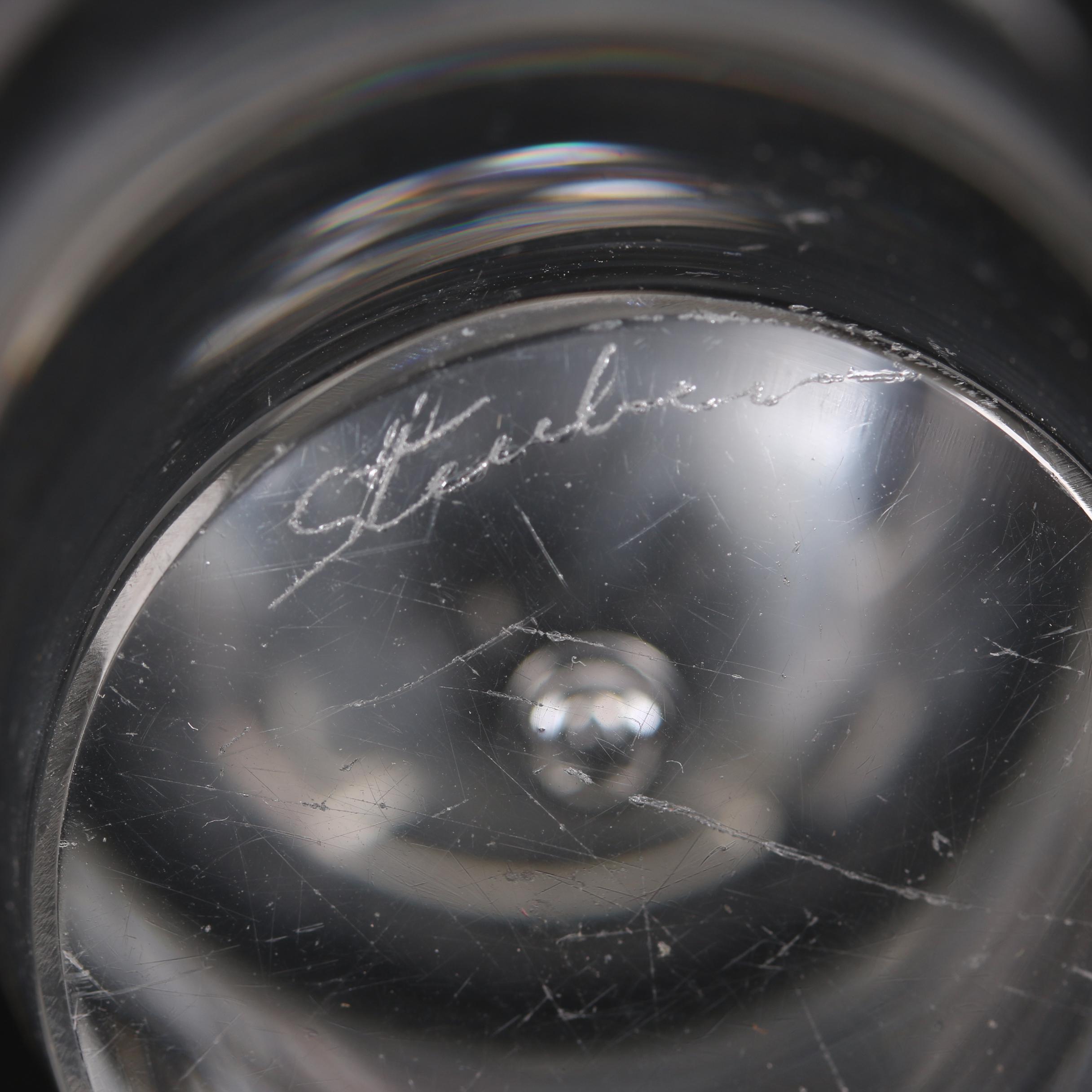 Steuben Glass "Teardrop" Bud Vase