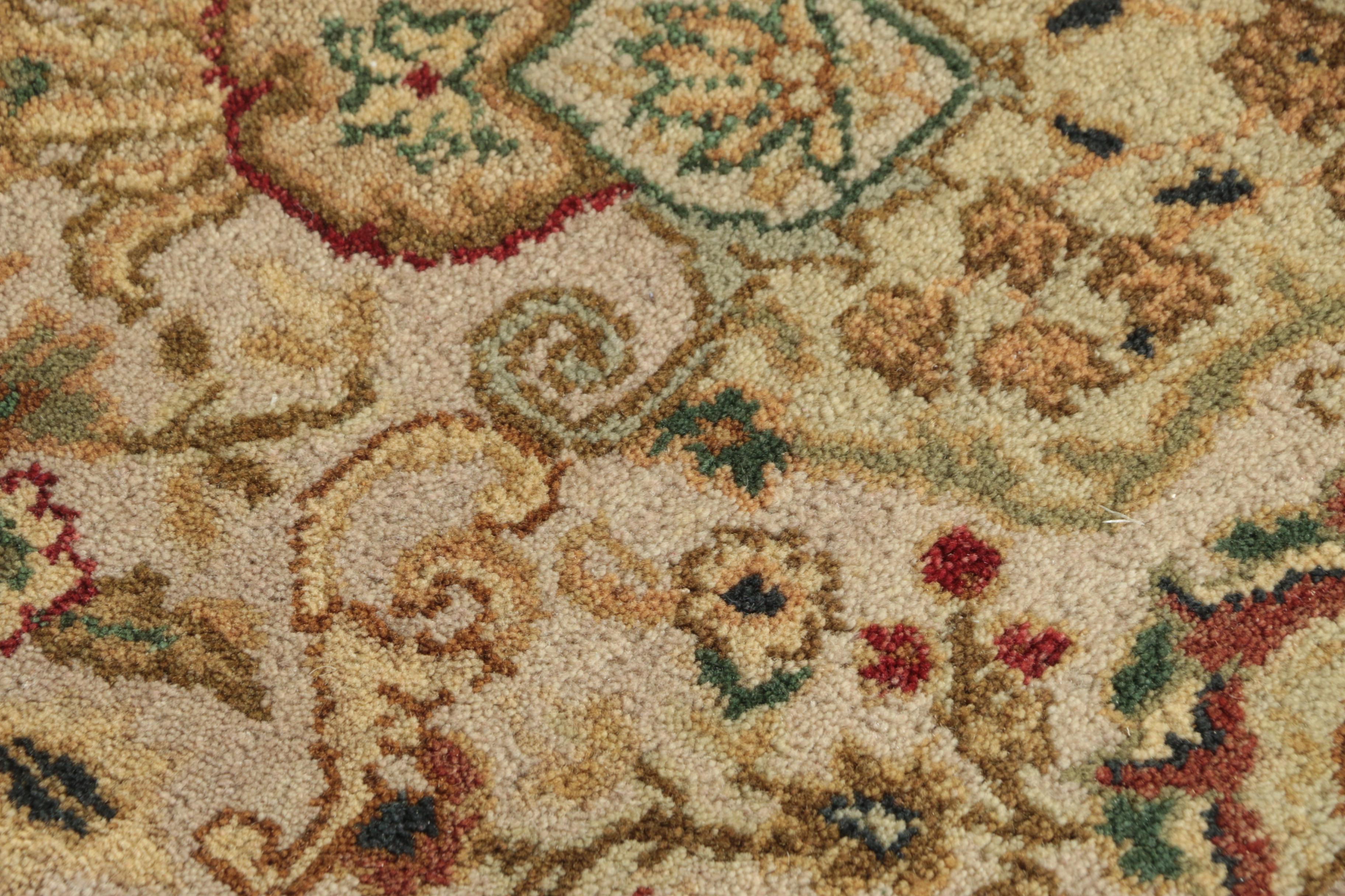 Hand-Knotted Indo-Persian Area Rug