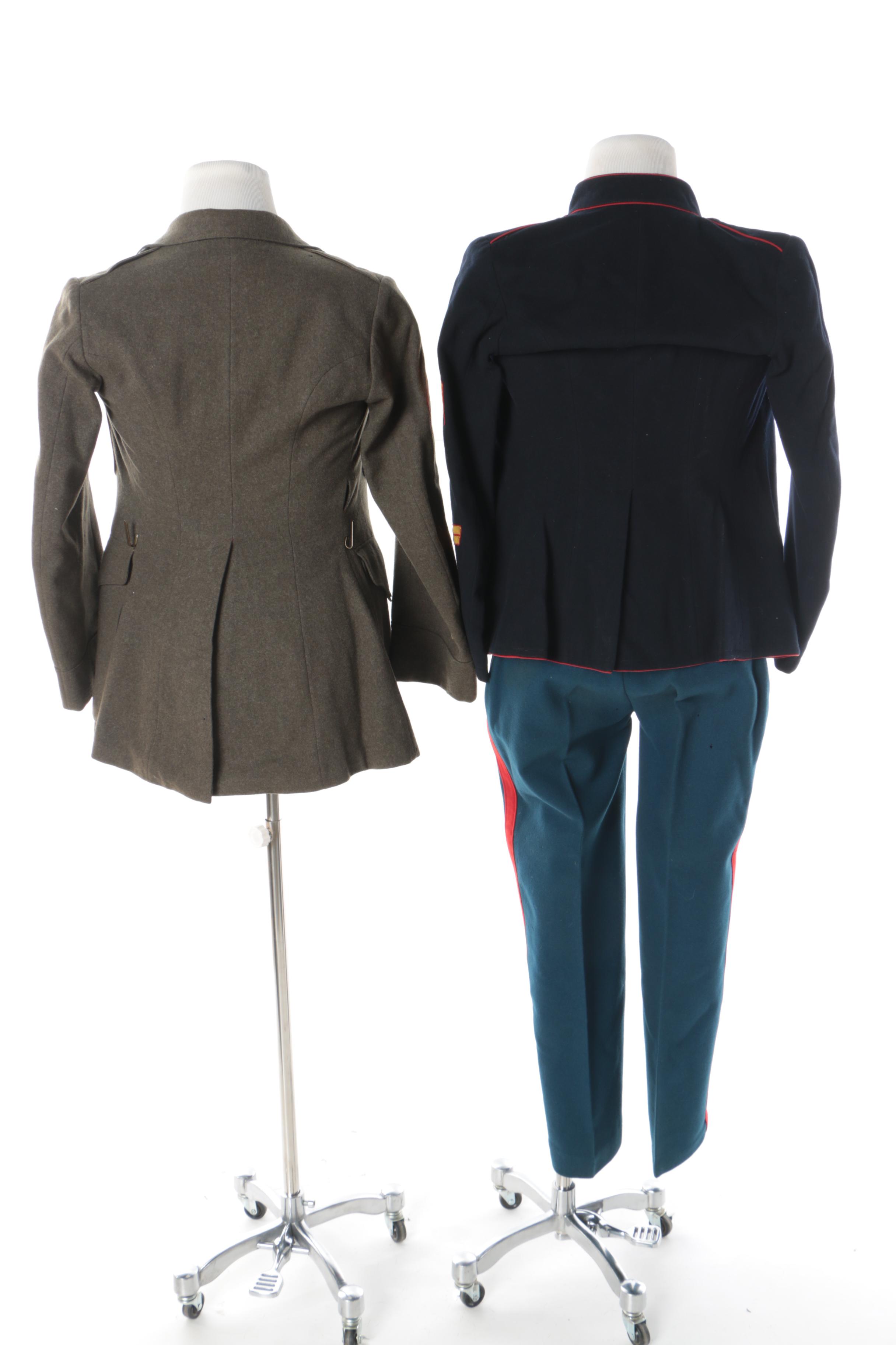 Circa 1920s U.S. Marine Corps Uniforms