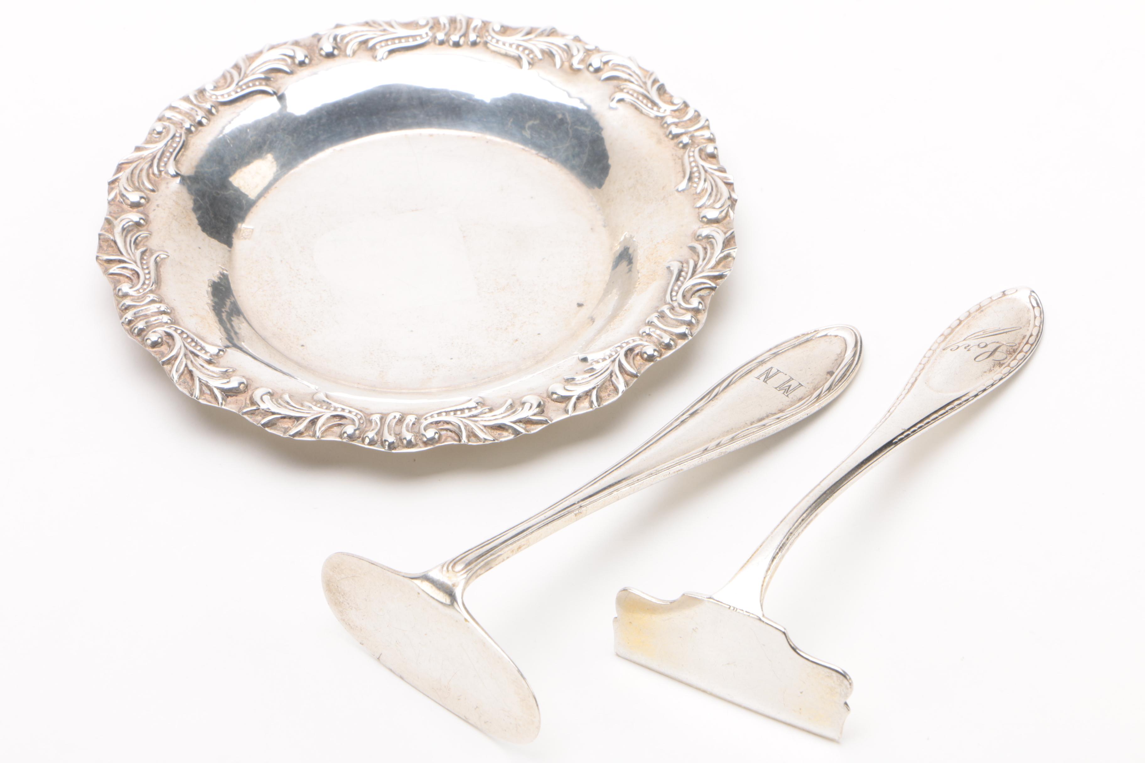 Vintage German 800 and 830 Silver Barware and Tableware