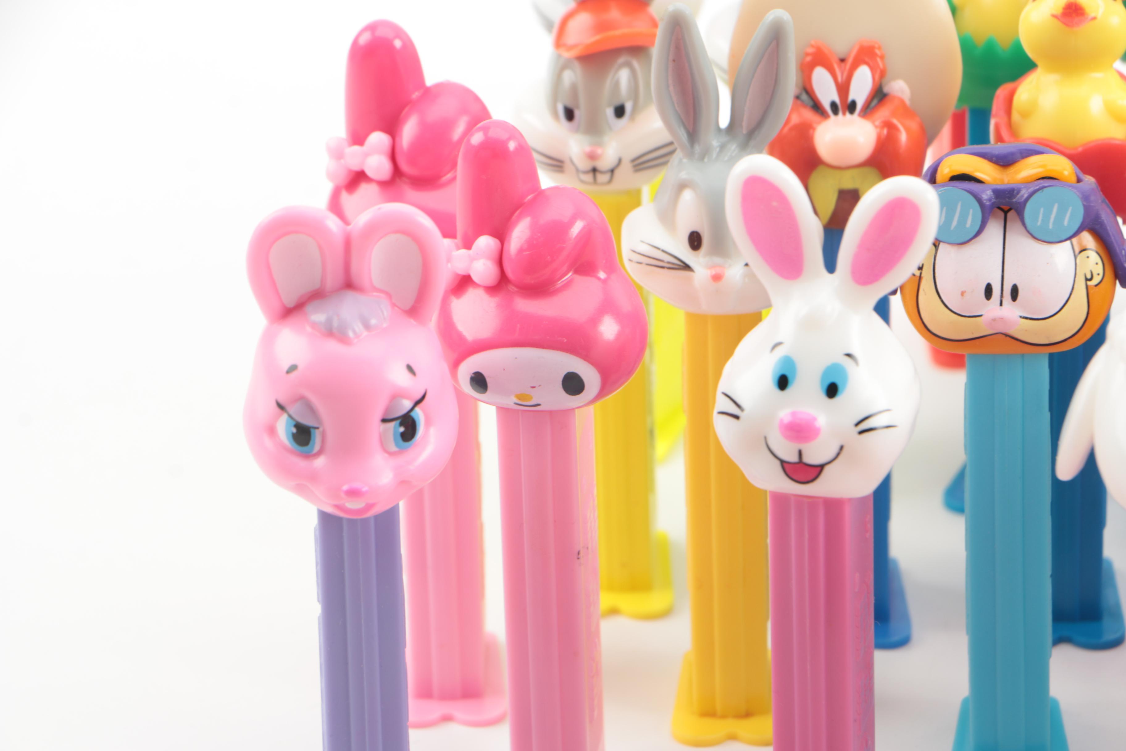 Disney, Looney Tunes, Holiday and Other Character Pez Dispensers