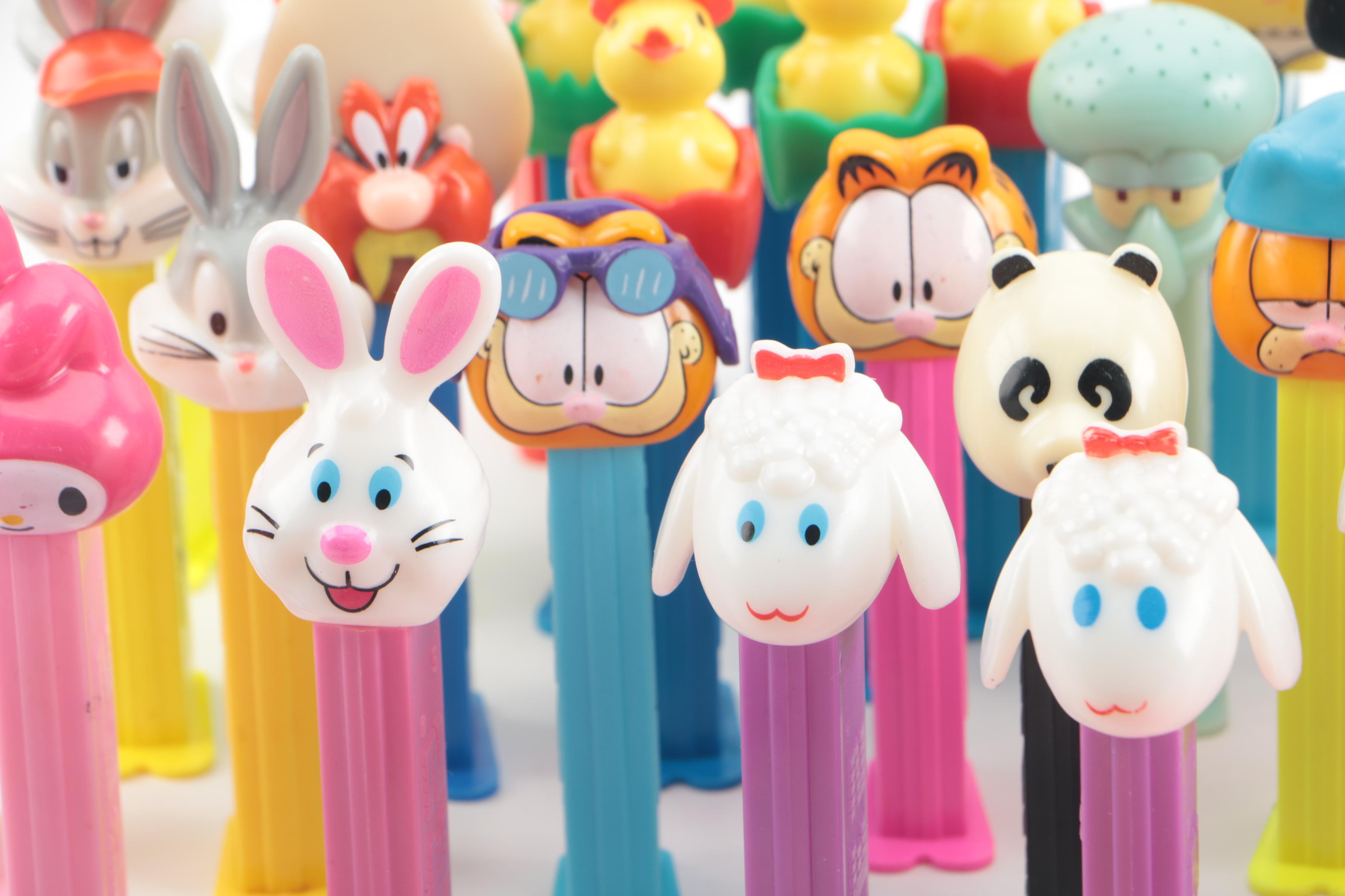 Disney, Looney Tunes, Holiday and Other Character Pez Dispensers
