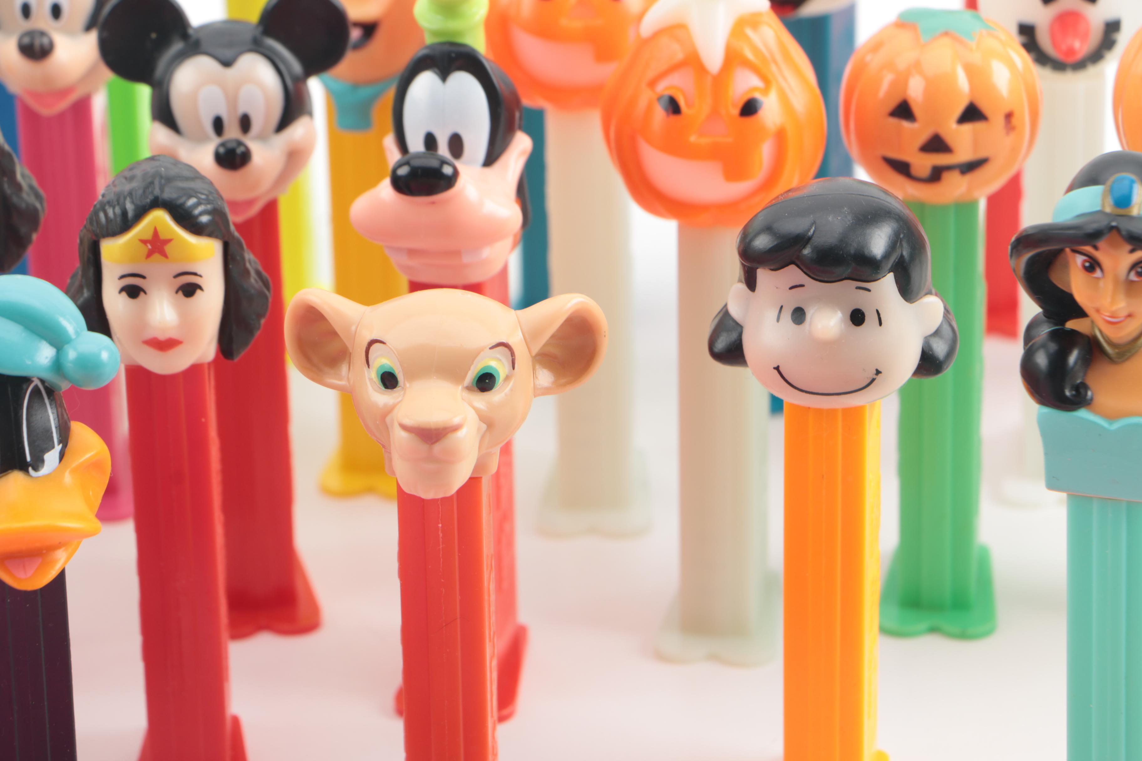 Disney, Looney Tunes, Holiday and Other Character Pez Dispensers