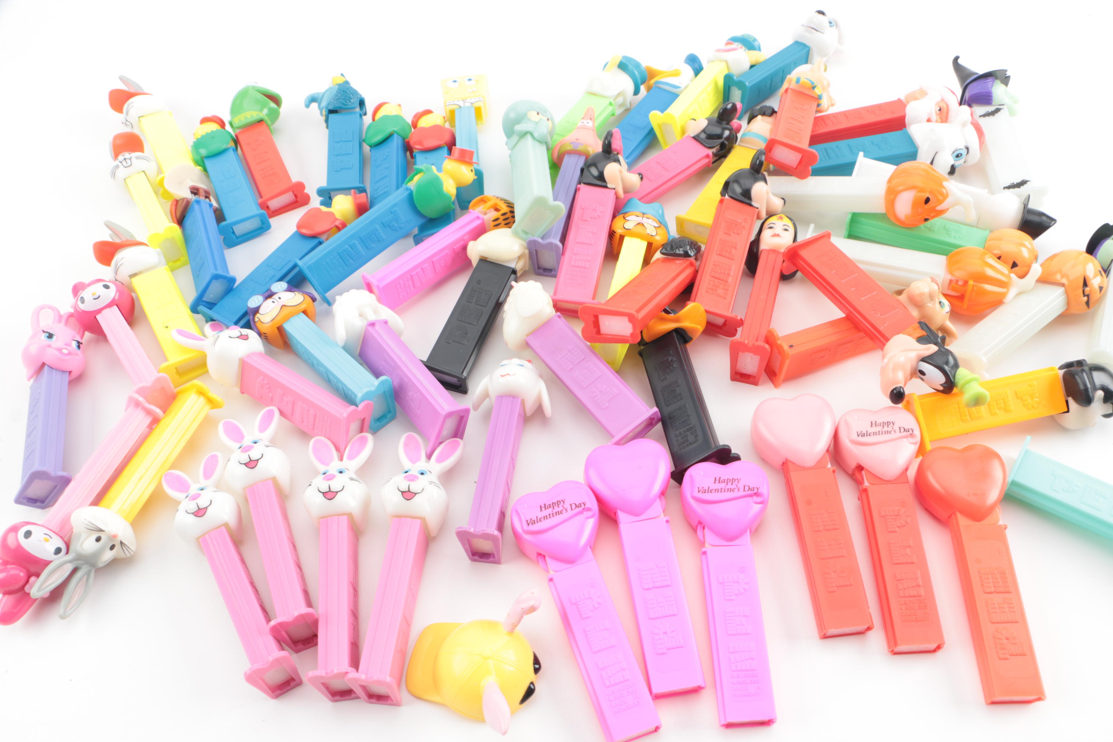 Disney, Looney Tunes, Holiday and Other Character Pez Dispensers