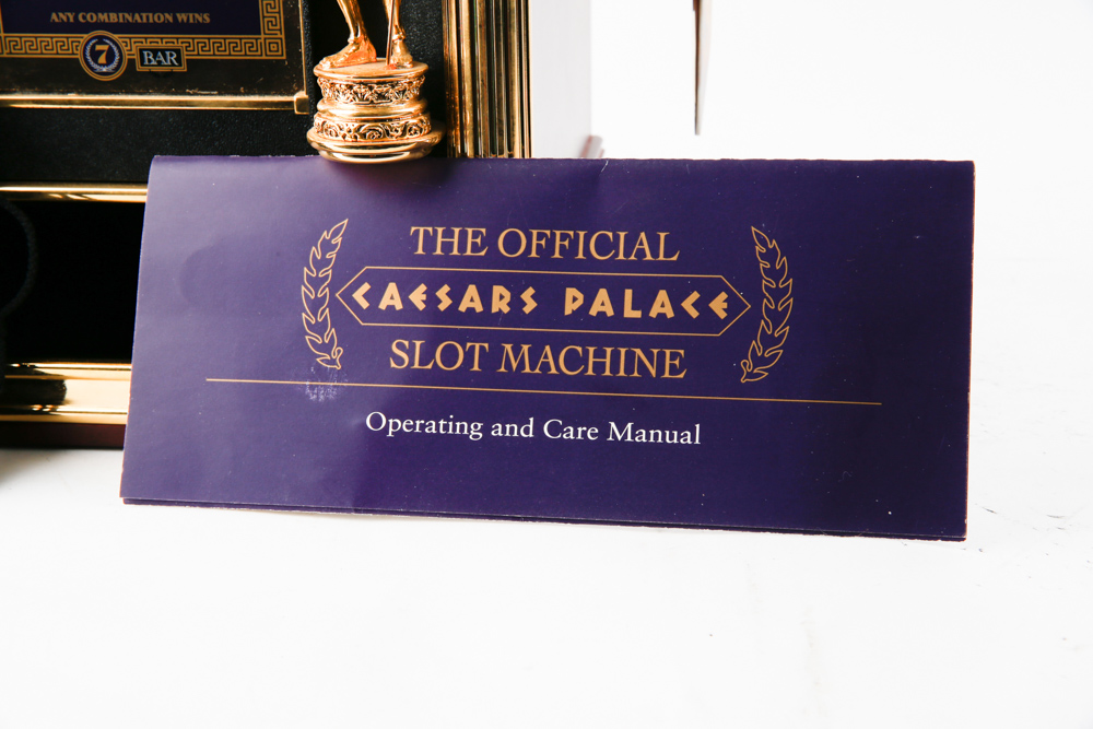 The Franklin Mint "Caesars Palace" Slot Machine