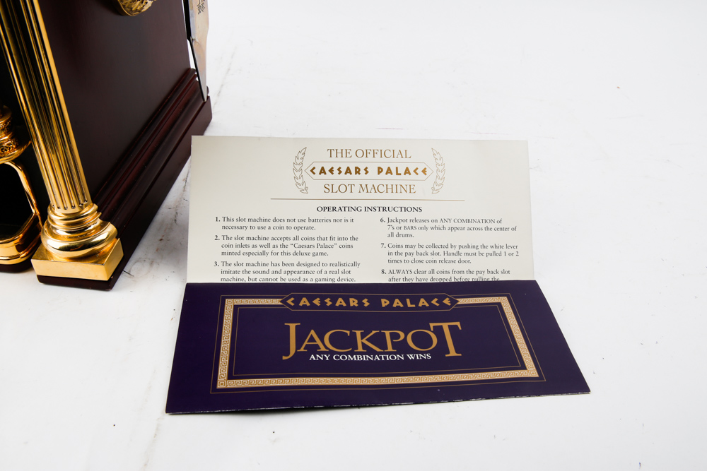 The Franklin Mint "Caesars Palace" Slot Machine