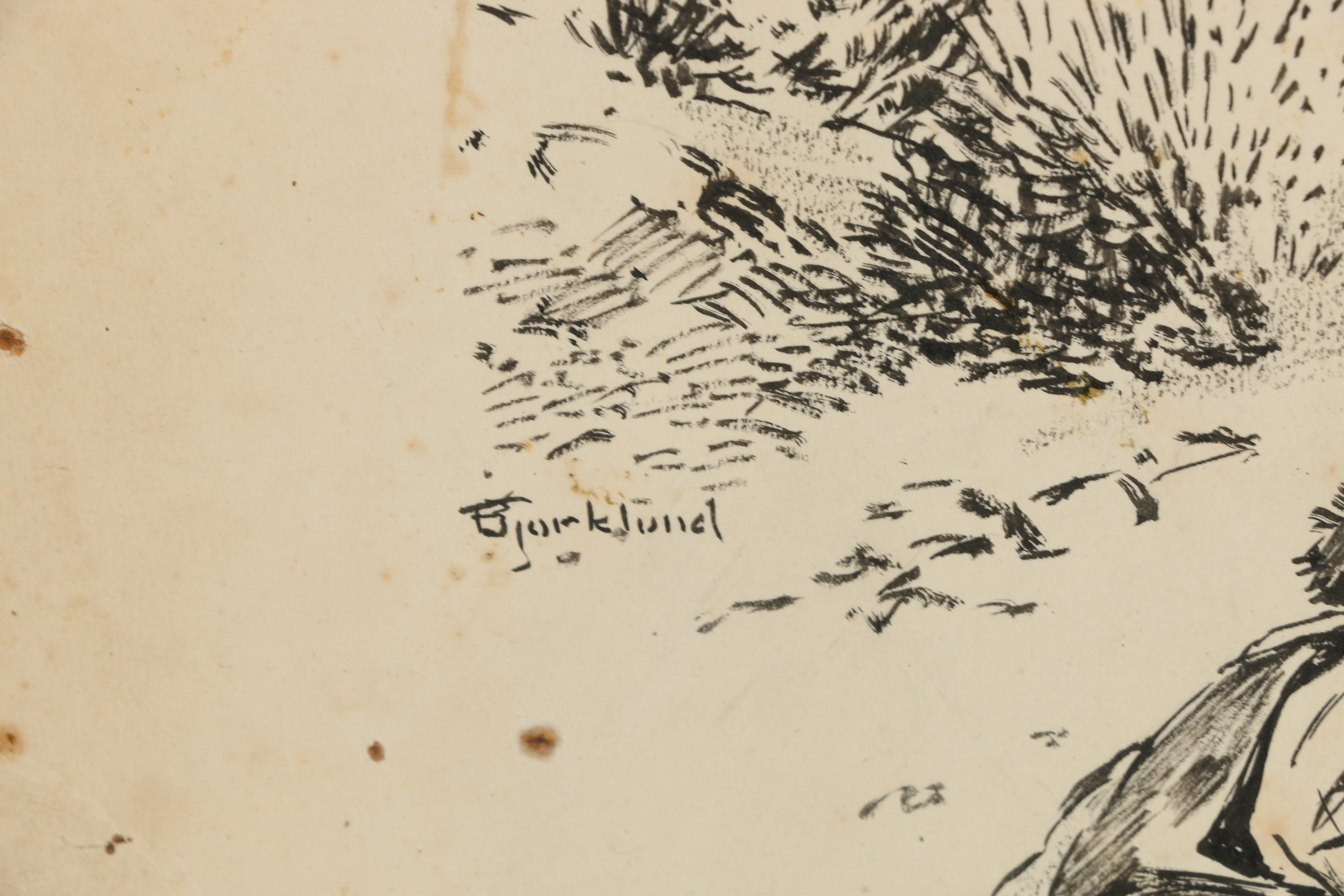 Lorence F. Bjorklund Illustration "The Devil's Calling Card"