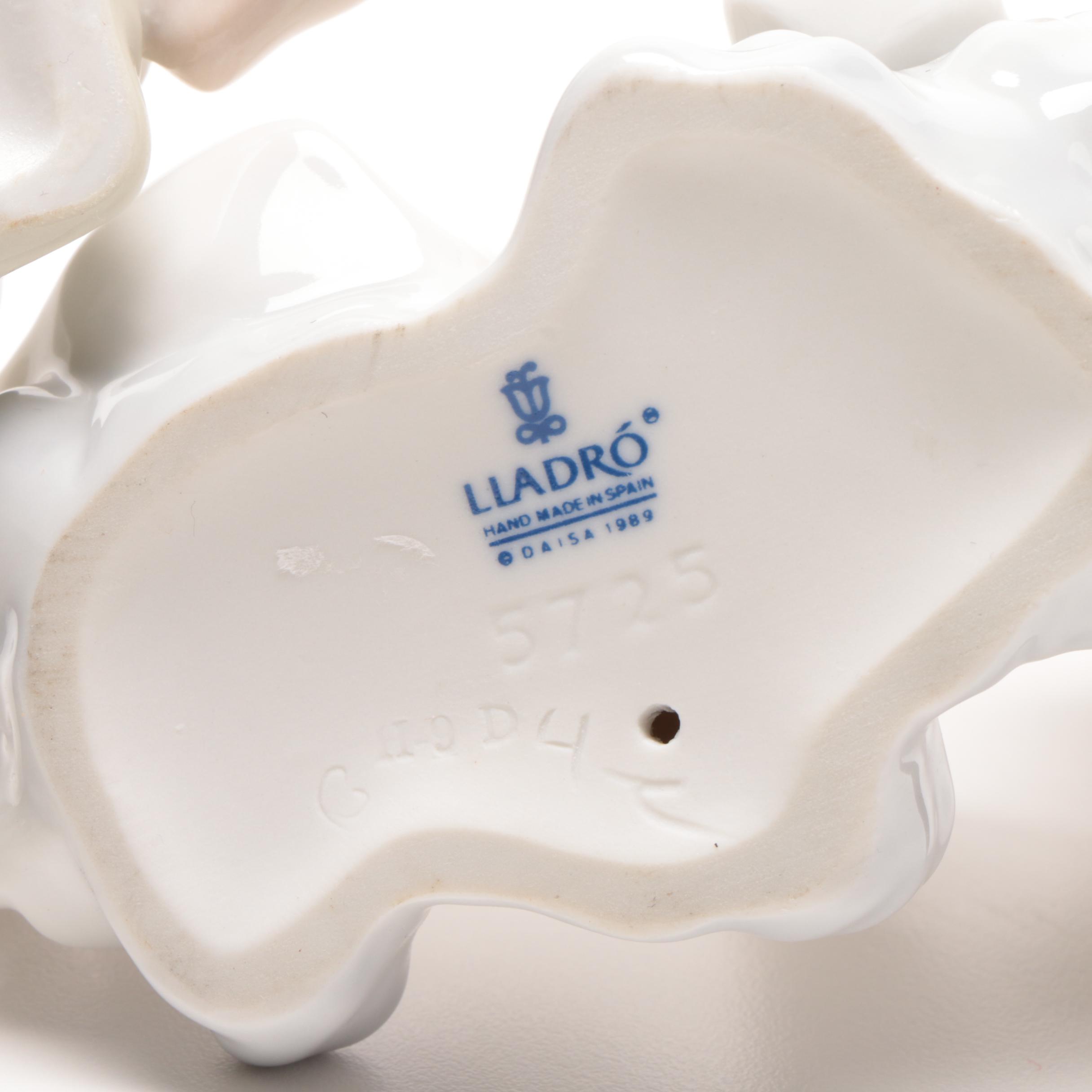 1989 Lladró Porcelain Angel Figurines