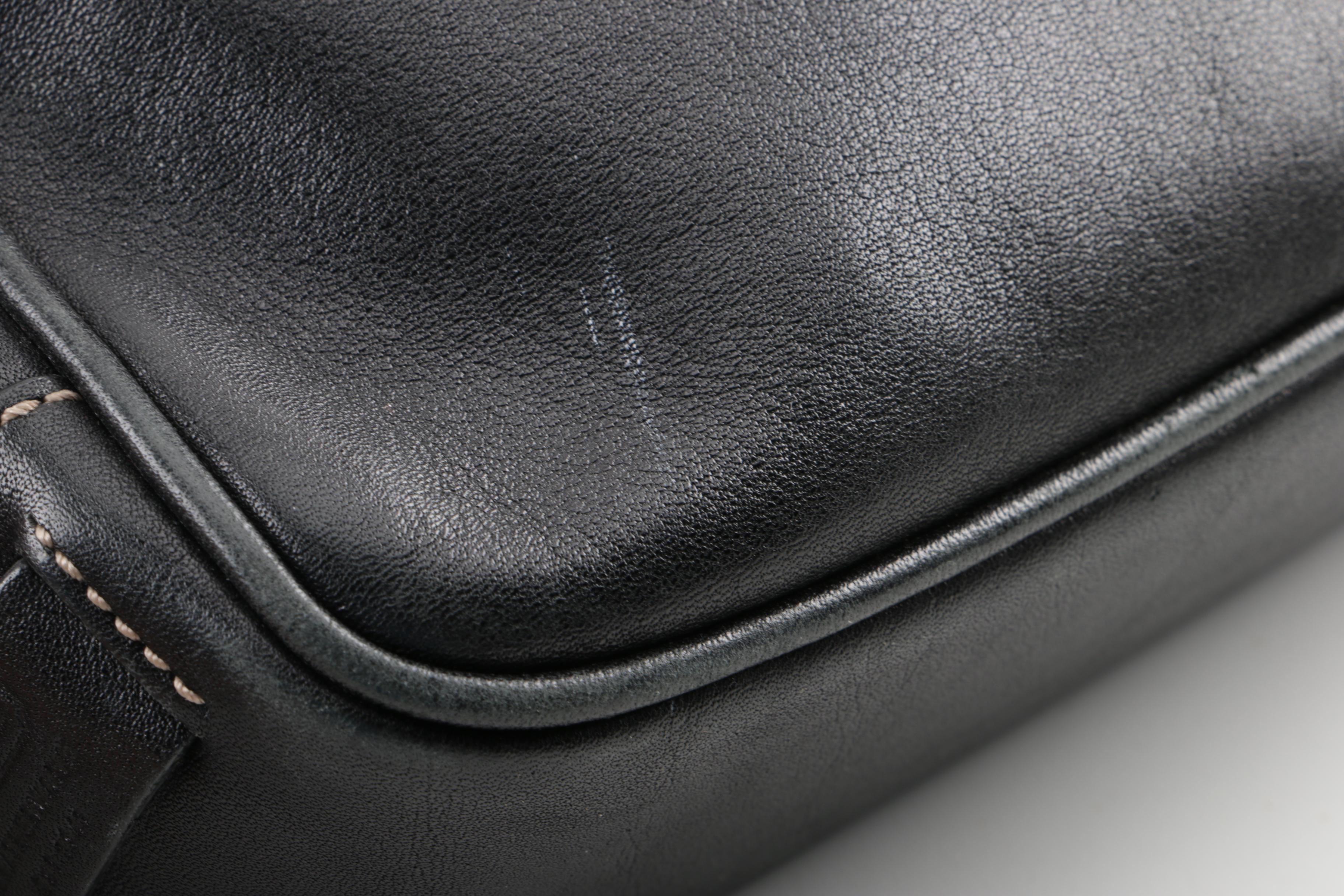 Coach Hampton Leather Shoulder Bag and Vintage Leather Crossbody Bag