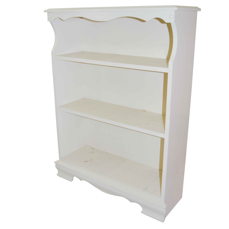 White Painted Bookcase