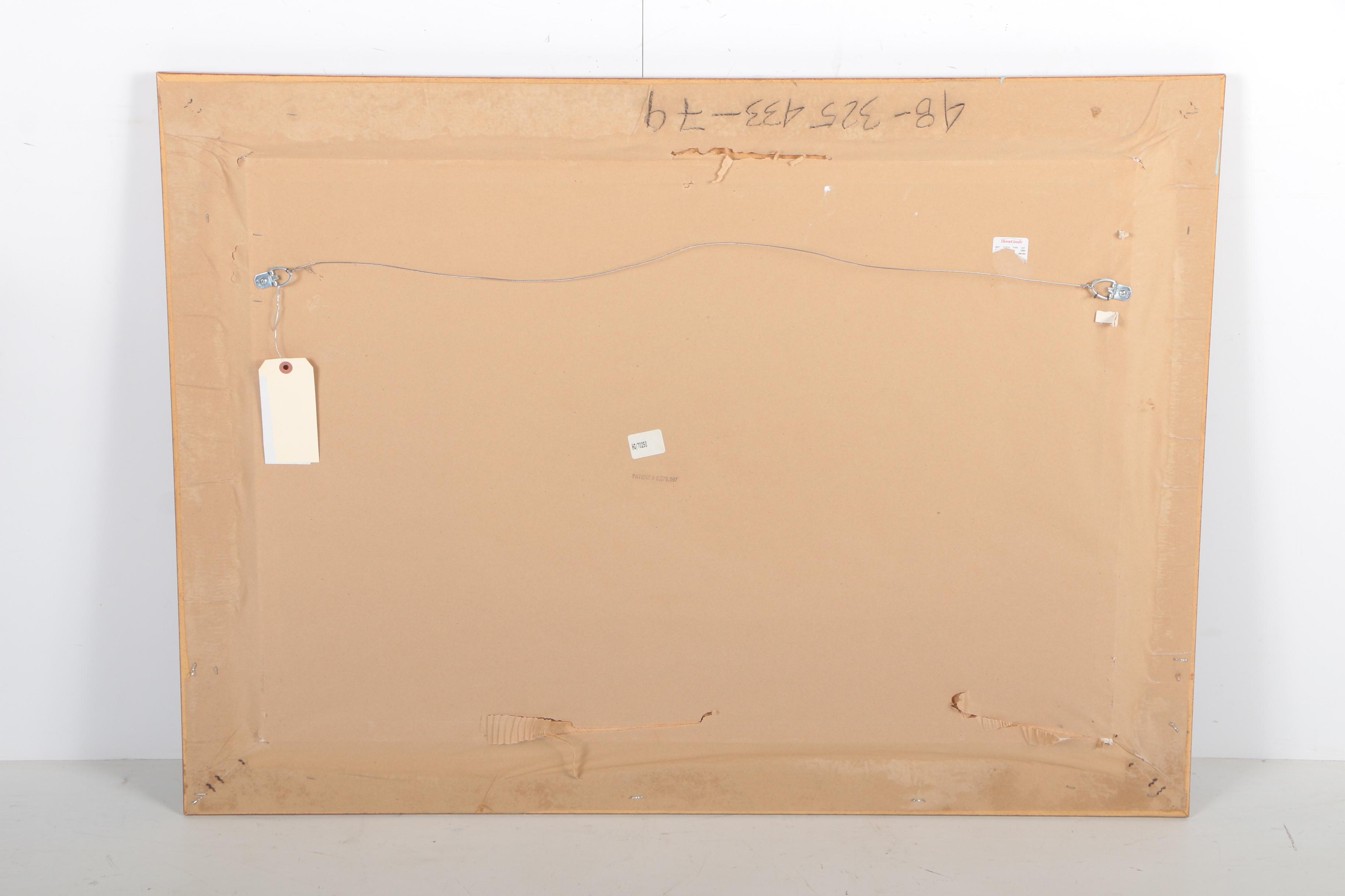 Offset Lithograph  after Claude Monet's "The Artist's Garden at Giverny"