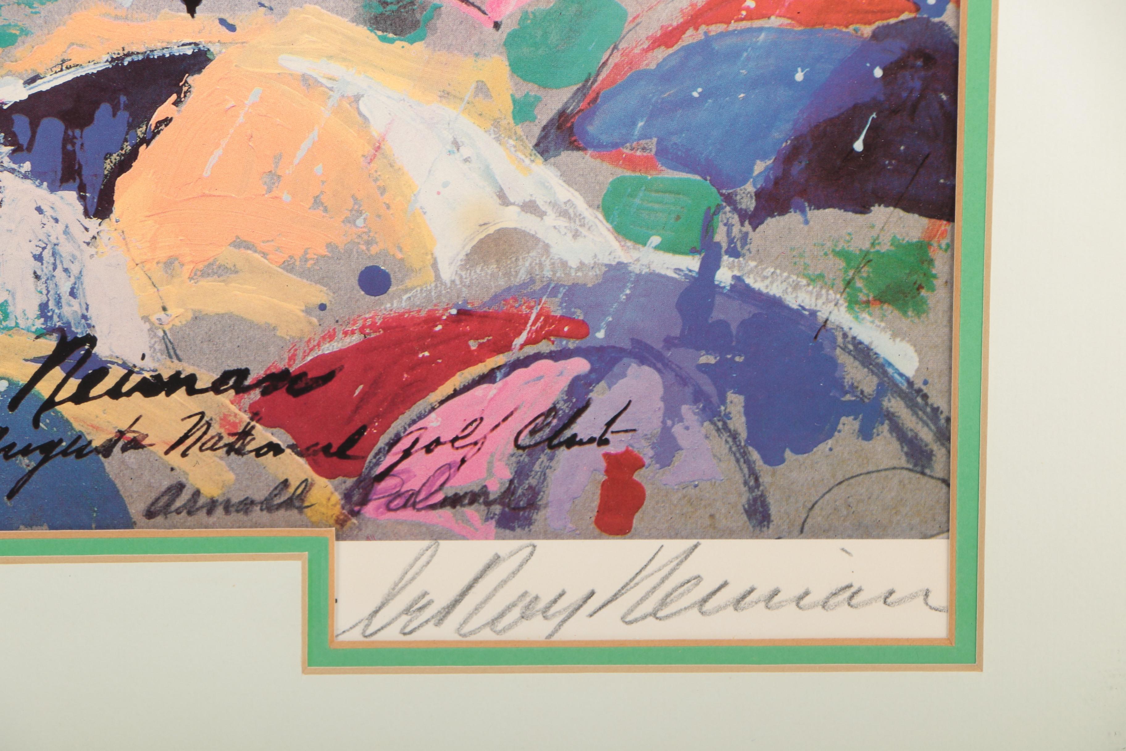 LeRoy Neiman Offset Lithograph "Augusta National Golf Club" Poster