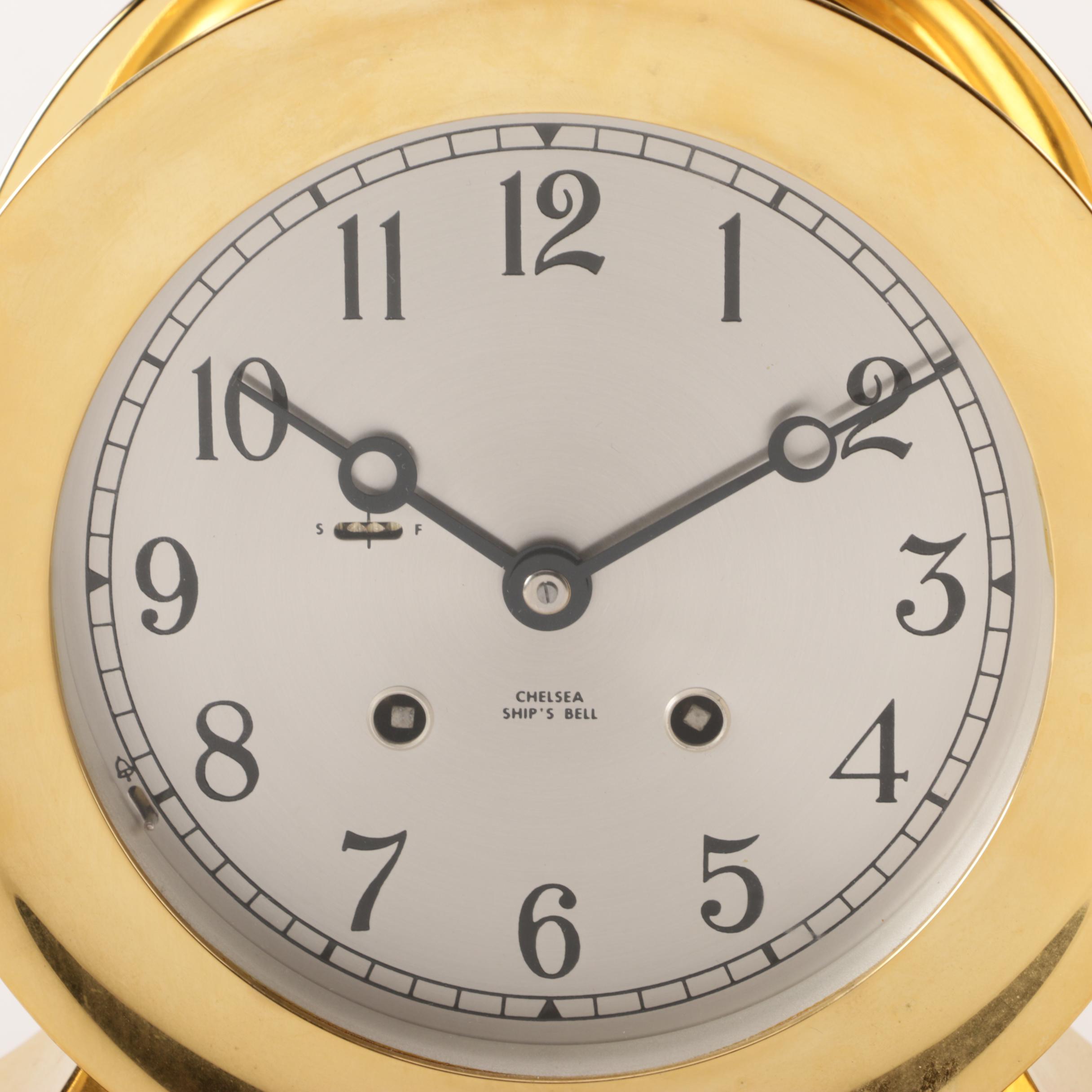 Limited Edition Chelsea Ships Bell "United States Constitution" Centennial Clock