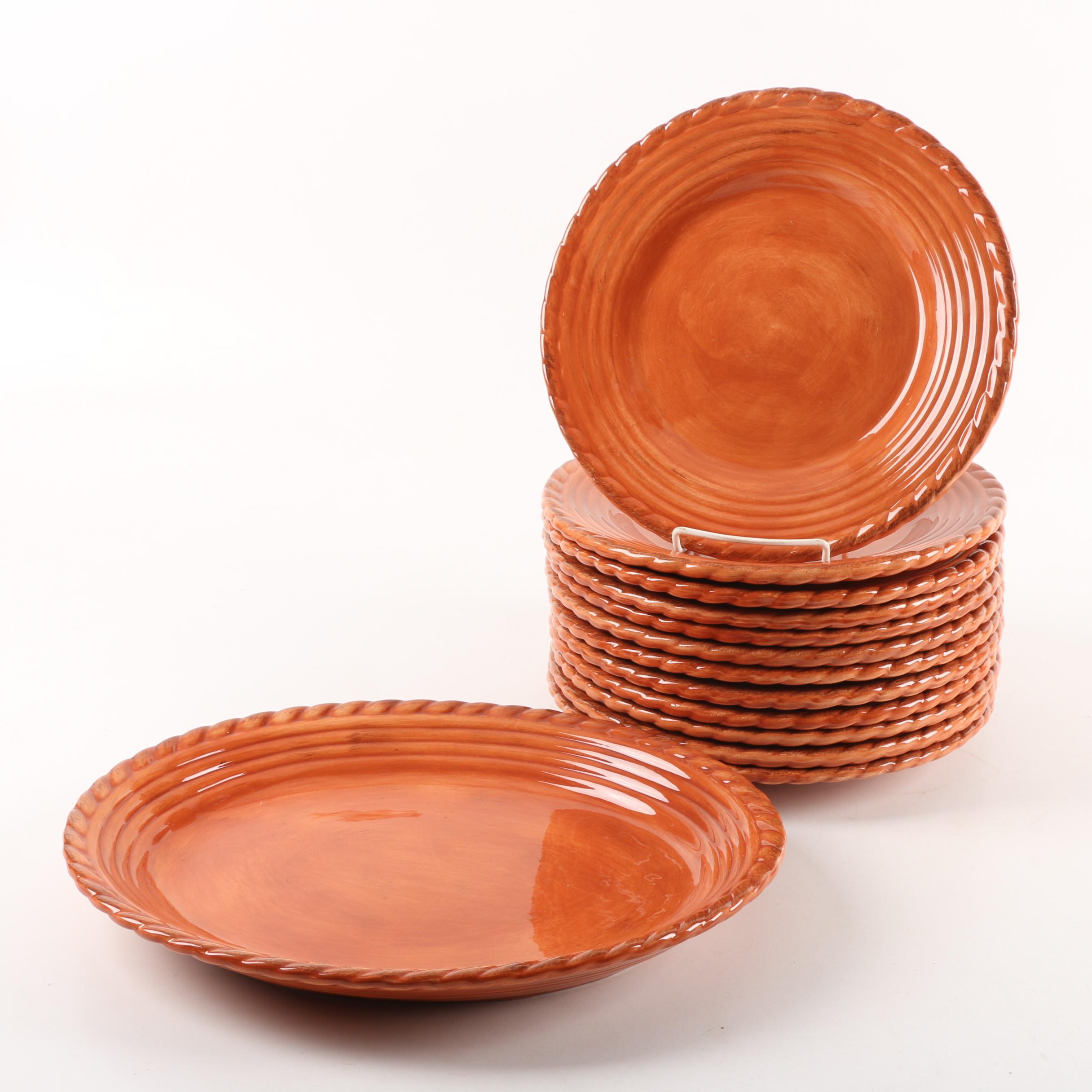 Artimino "Tuscan Countryside Terracotta" Earthenware Dinnerware