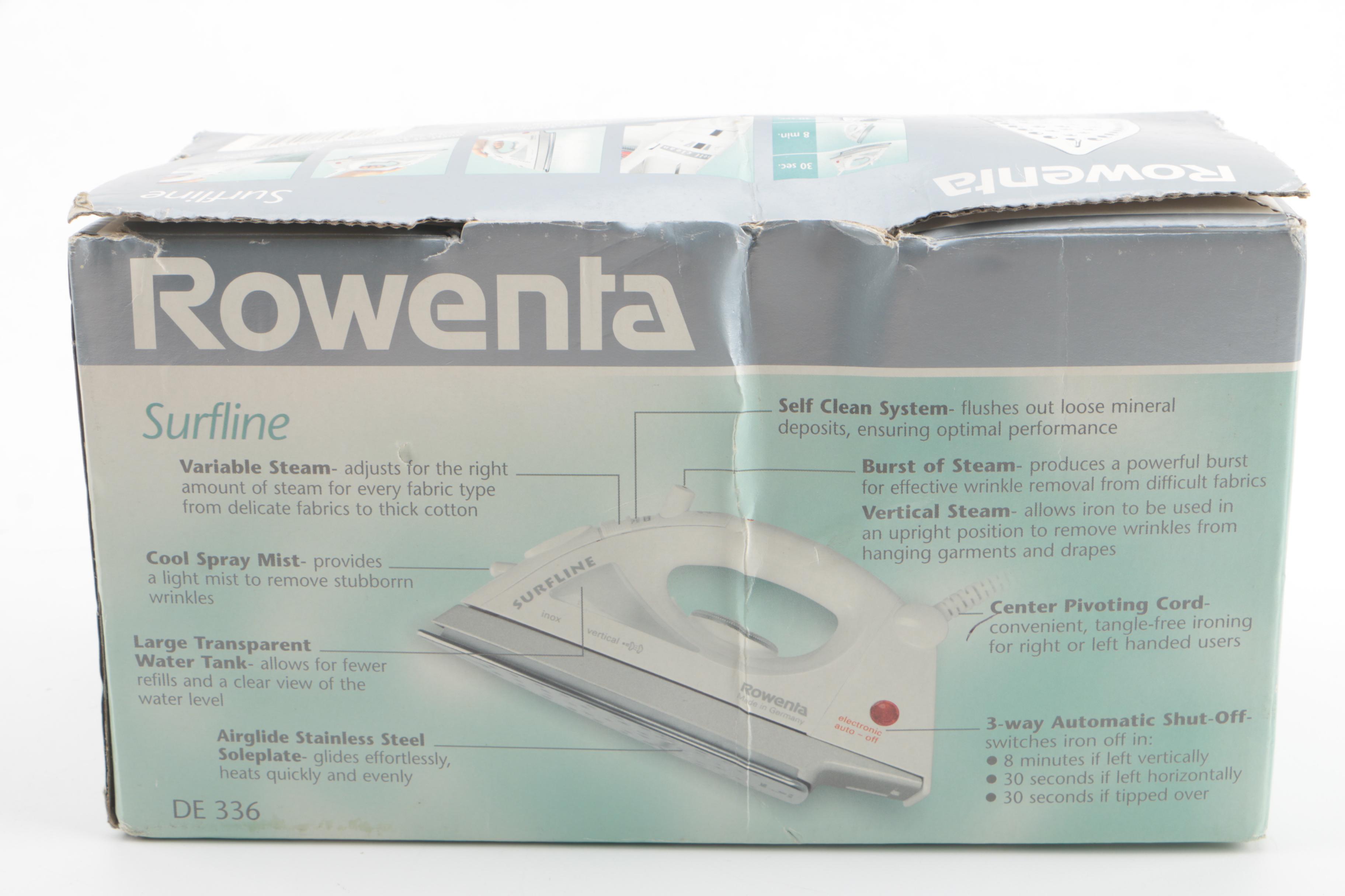 Rowenta "Surfline" Steam Iron