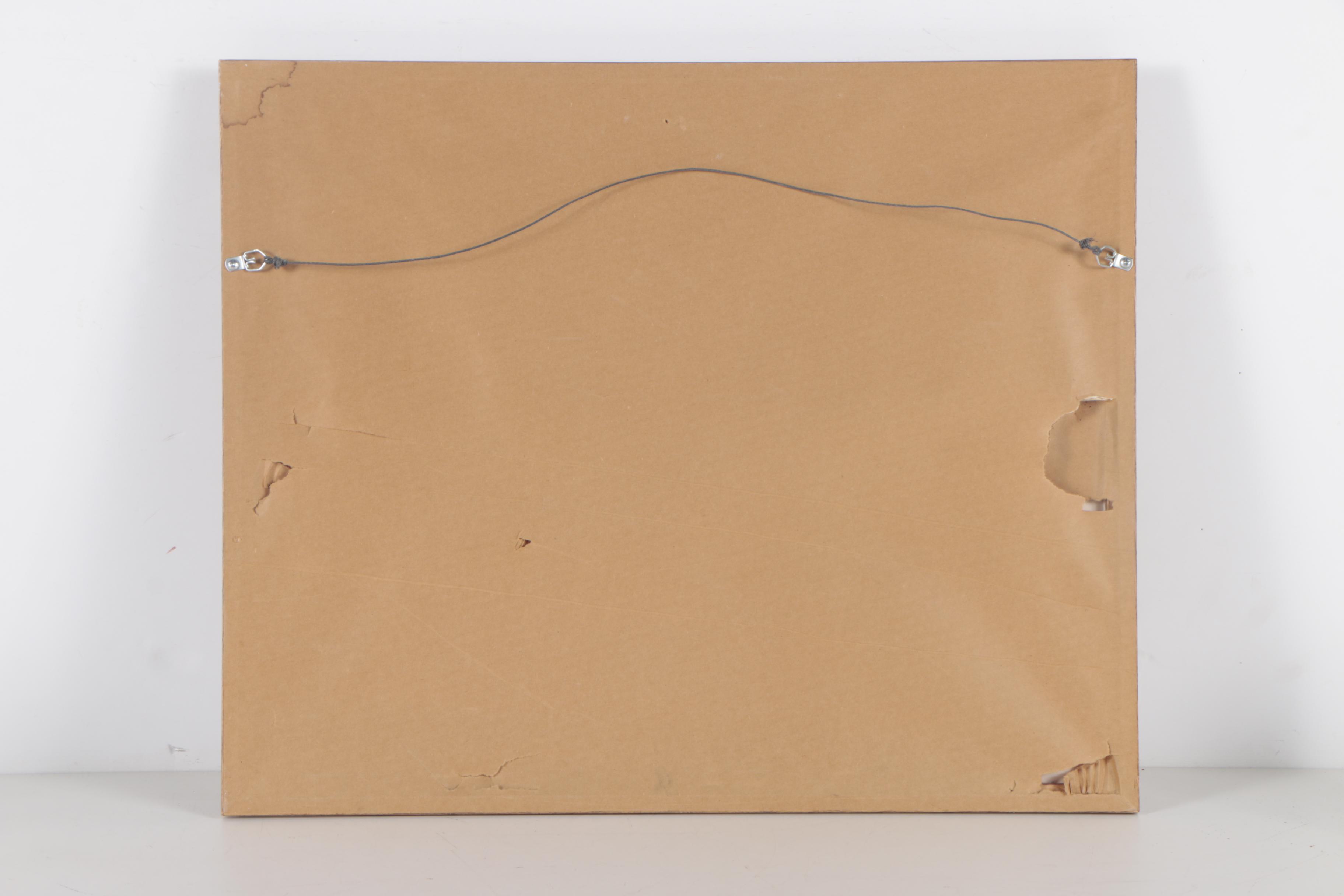 Curt Frankenstein Hand Colored Etching "The Slow - Poke"